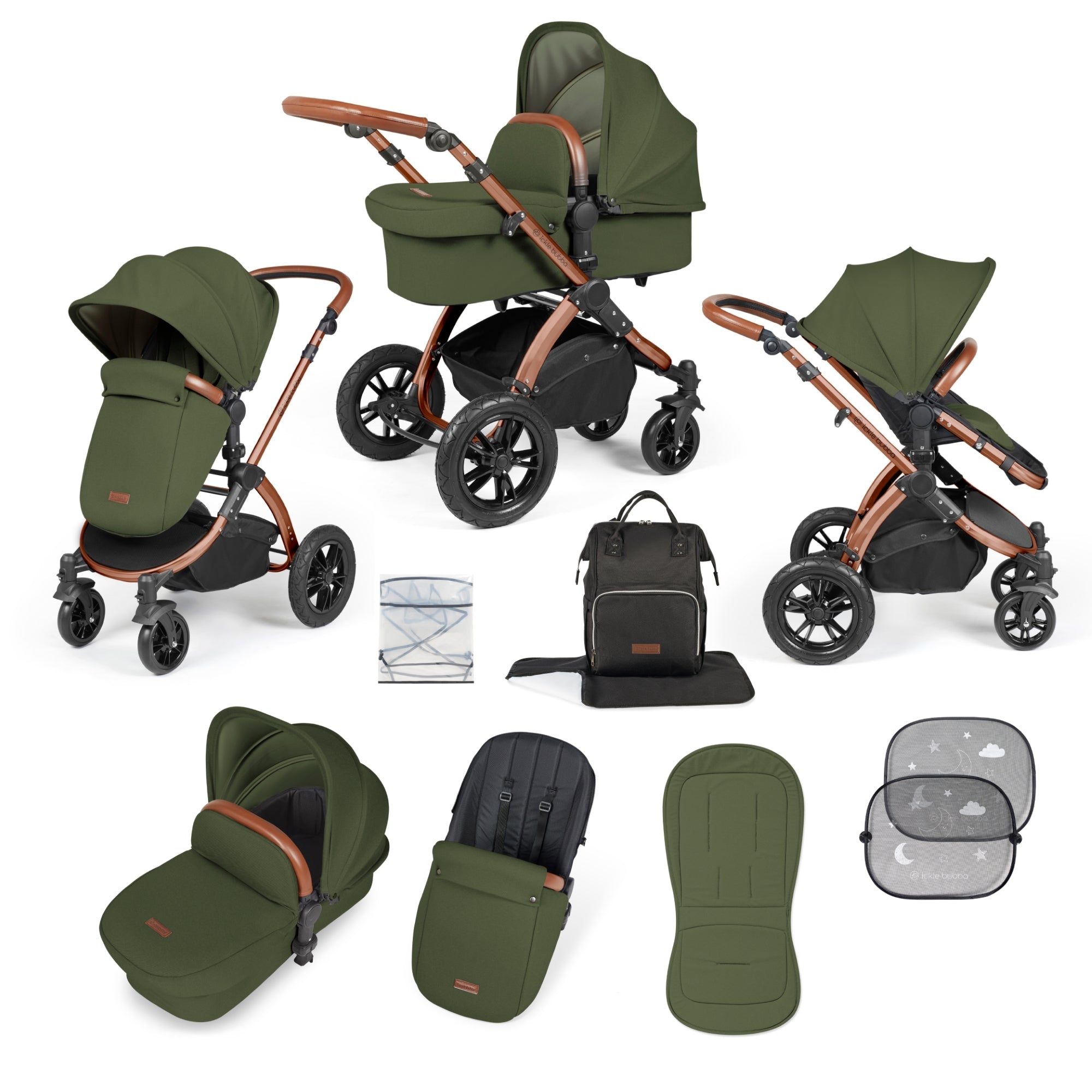 Ickle Bubba Stomp Luxe 2 in 1 Premium Pushchair image 7
