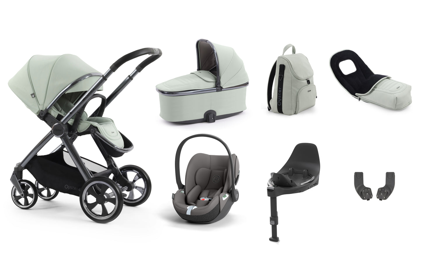 BabyStyle Oyster 4 Luxury 7 Piece Bundle - Pistachio image 6