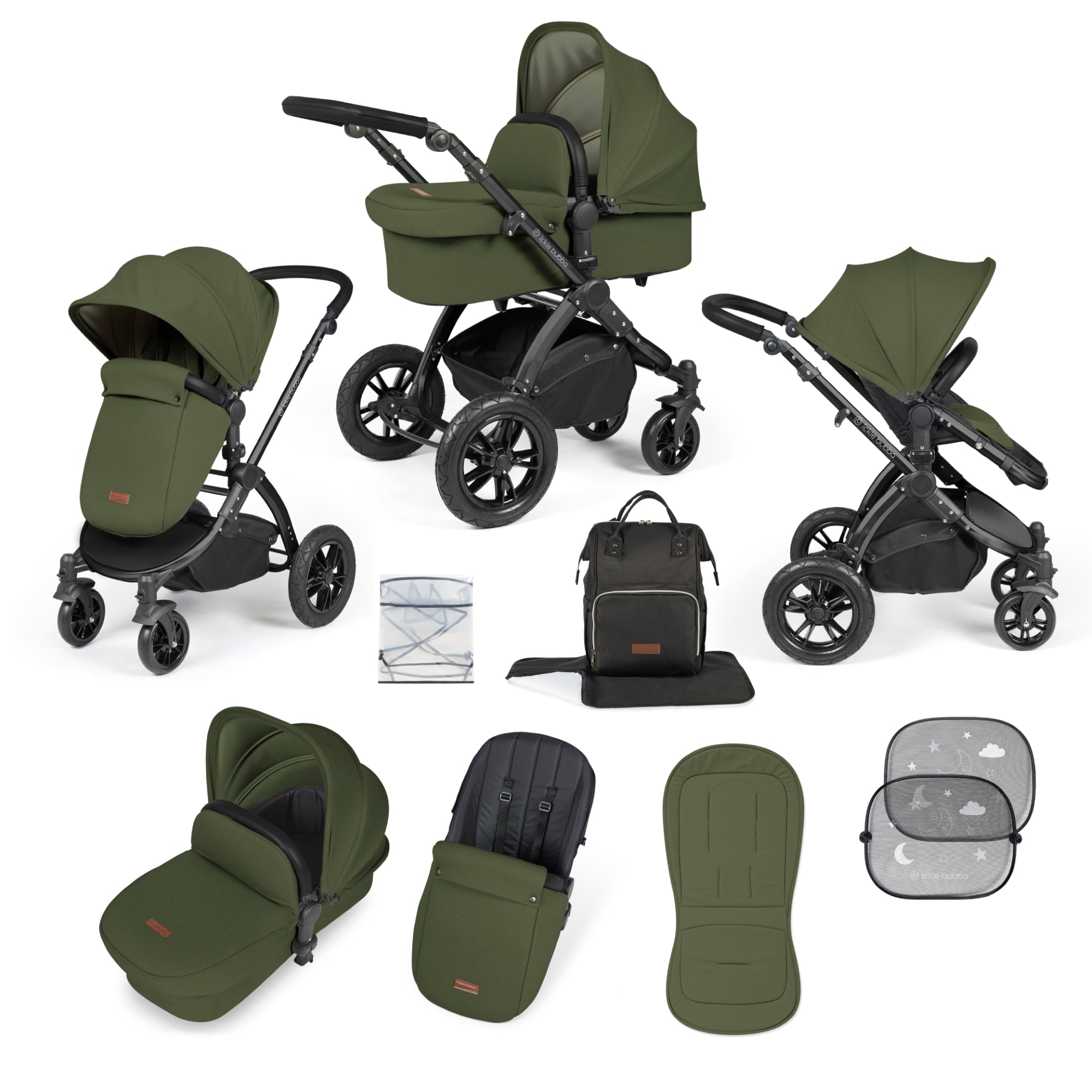 Ickle Bubba Stomp Luxe 2 in 1 Premium Pushchair image 8