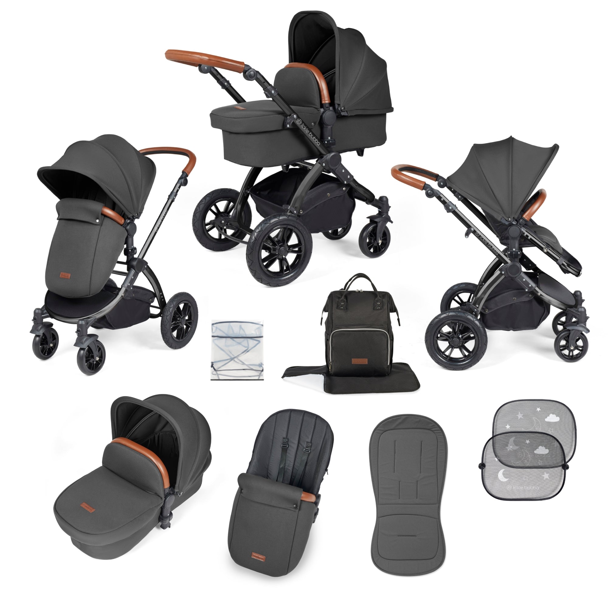 Ickle Bubba Stomp Luxe 2 in 1 Premium Pushchair image 4