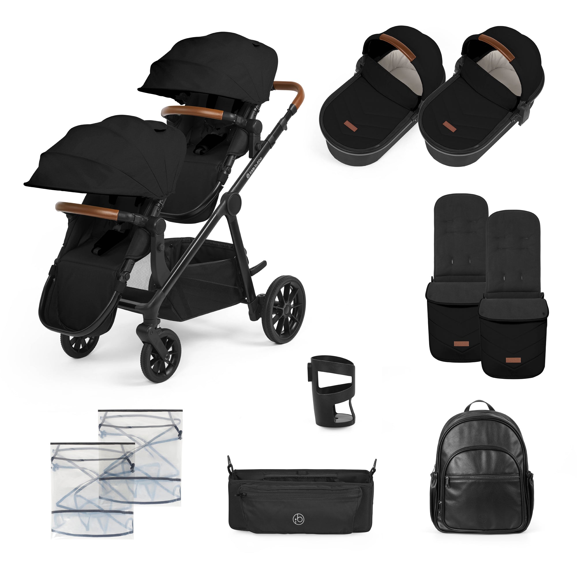 Ickle Bubba Virgo 2 in 1 pushchair Twin Package image 1