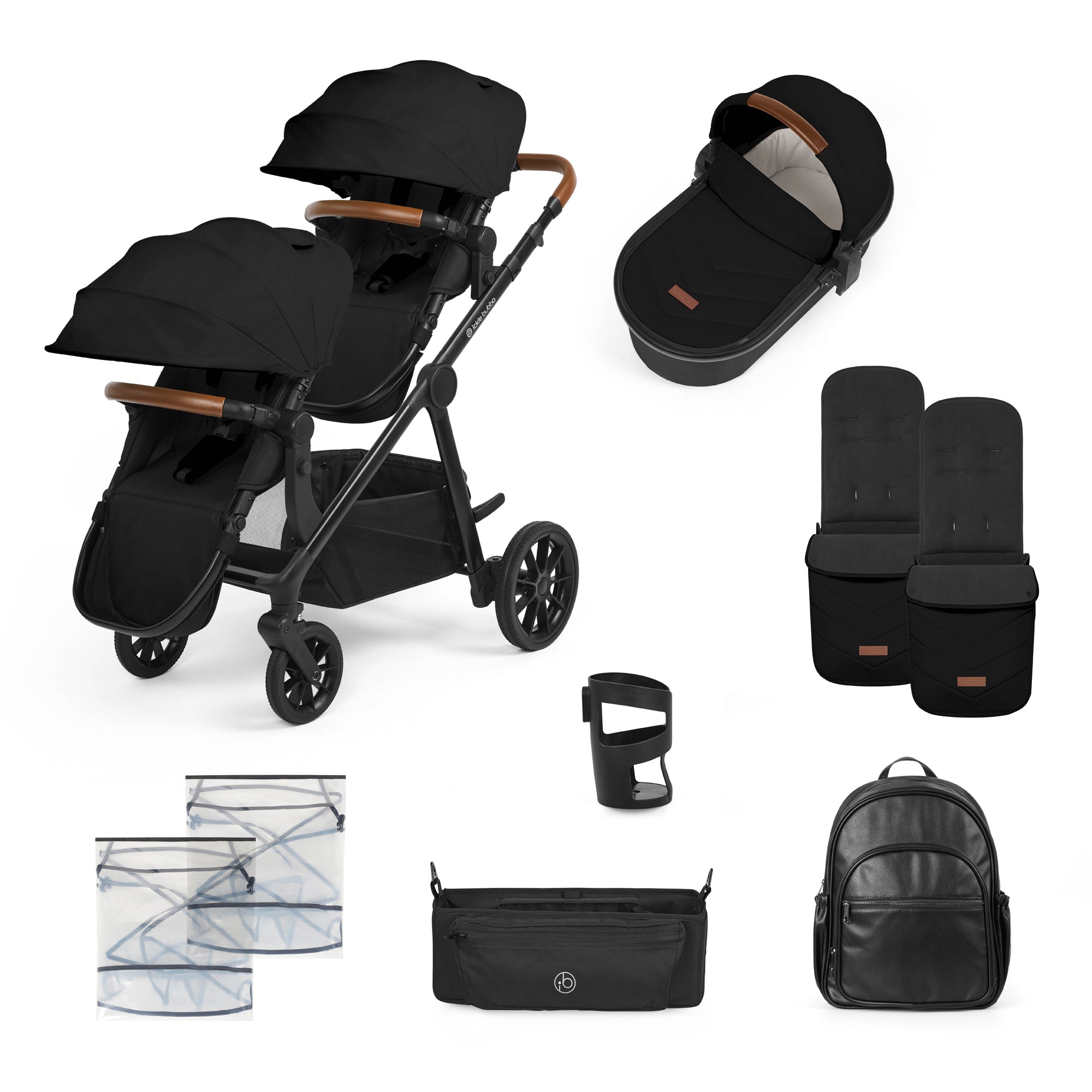 Ickle Bubba Virgo 2 in 1 single to double pram image 7