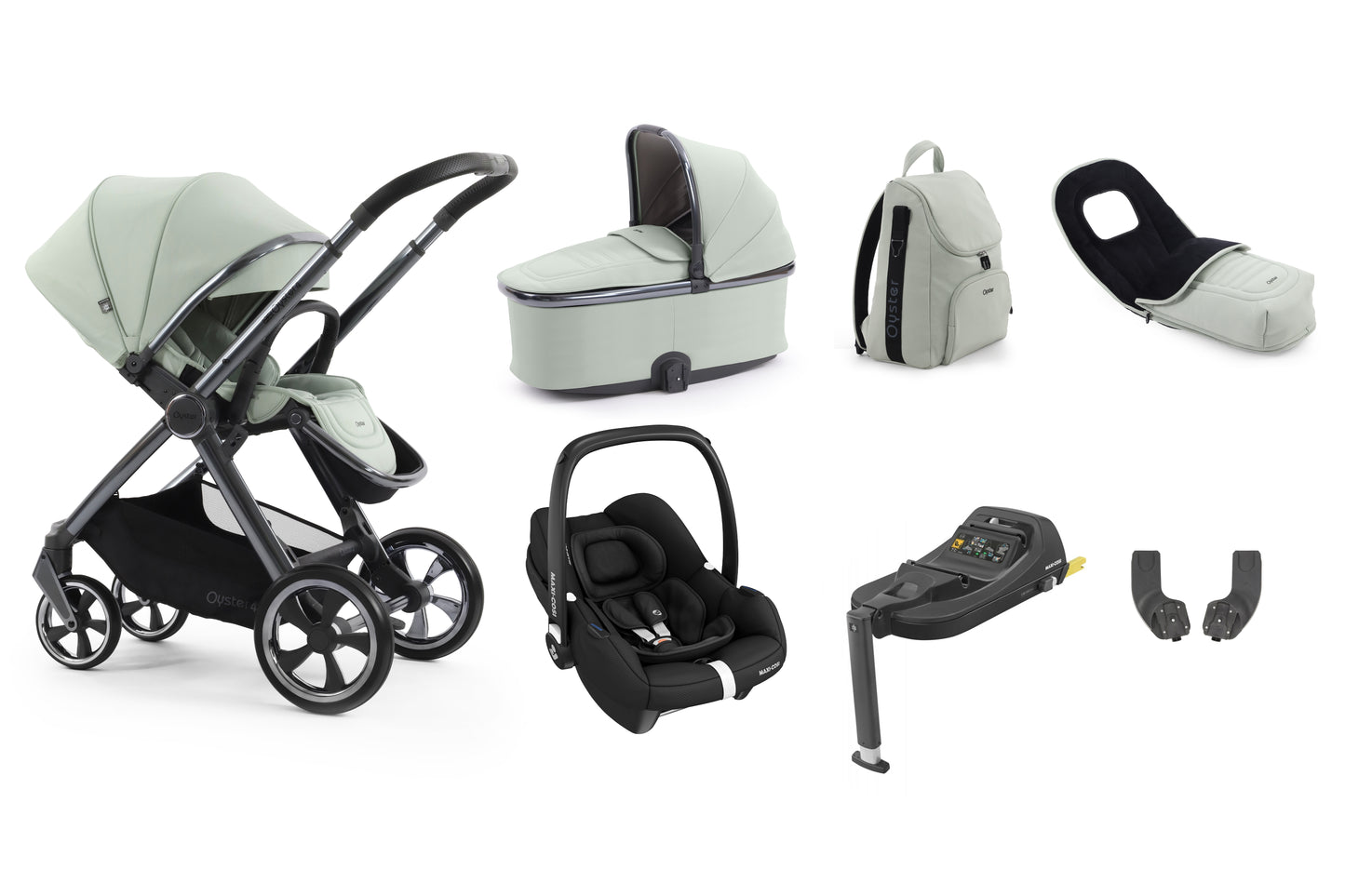 BabyStyle Oyster 4 Luxury 7 Piece Bundle - Pistachio image 7