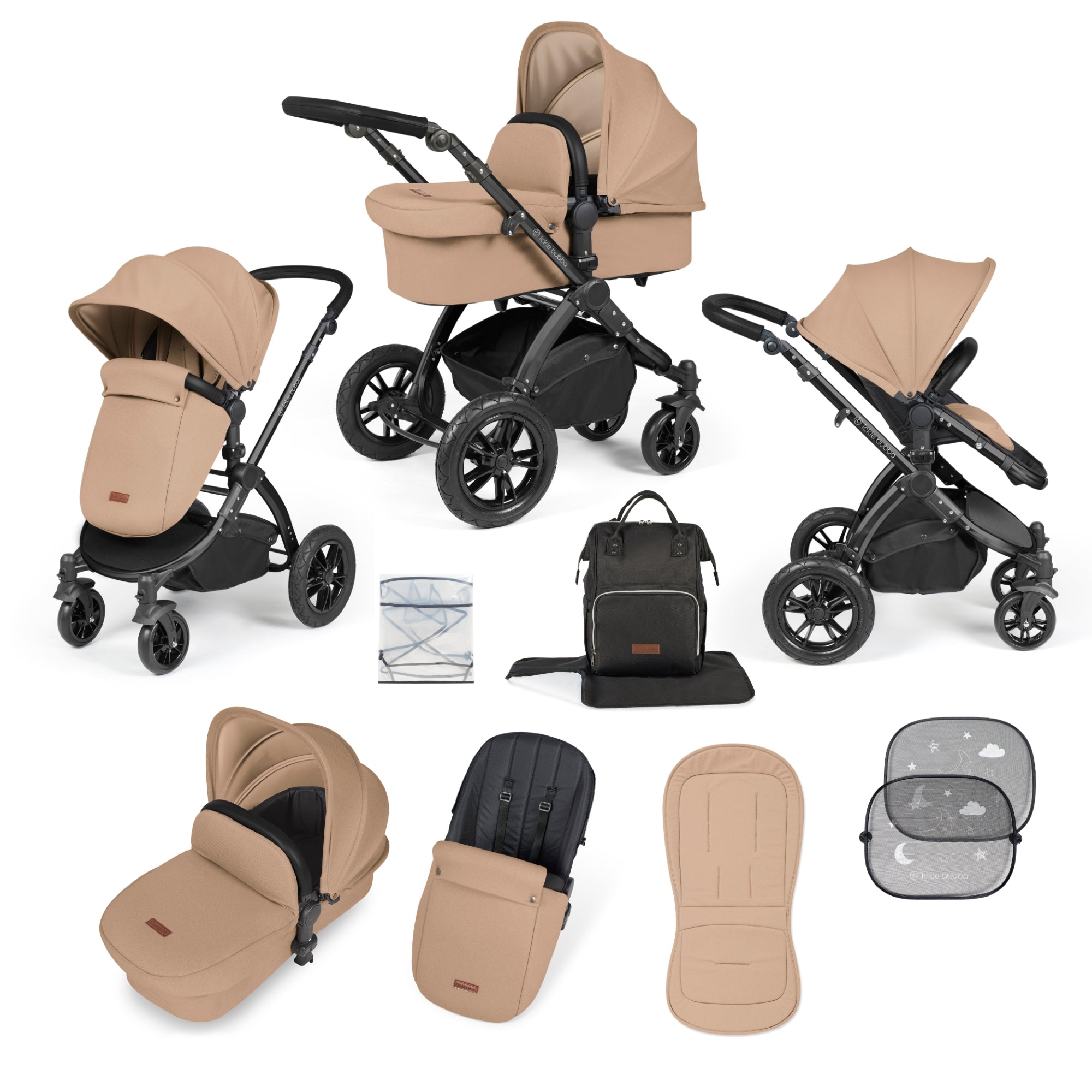 Ickle Bubba Stomp Luxe 2 in 1 Premium Pushchair image 2