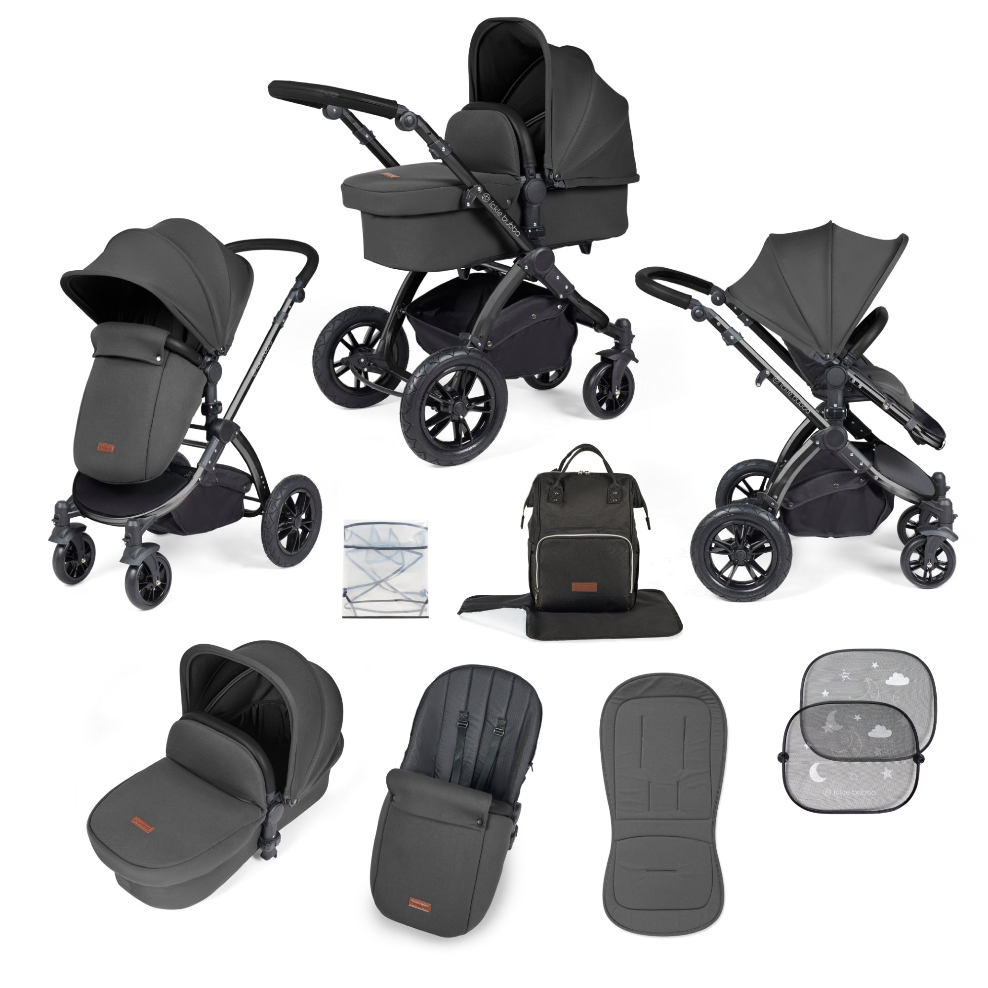 Ickle Bubba Stomp Luxe 2 in 1 Premium Pushchair image 3