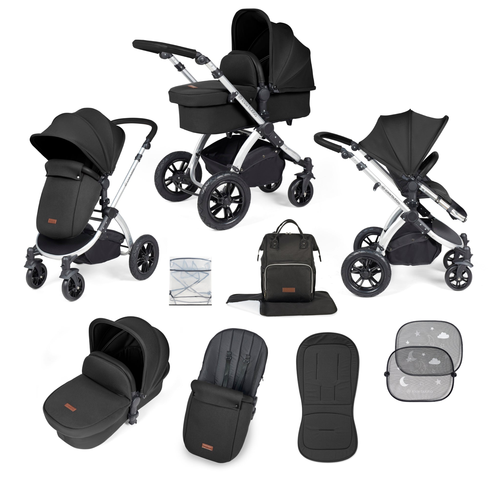 Ickle Bubba Stomp Luxe 2 in 1 Premium Pushchair image 0