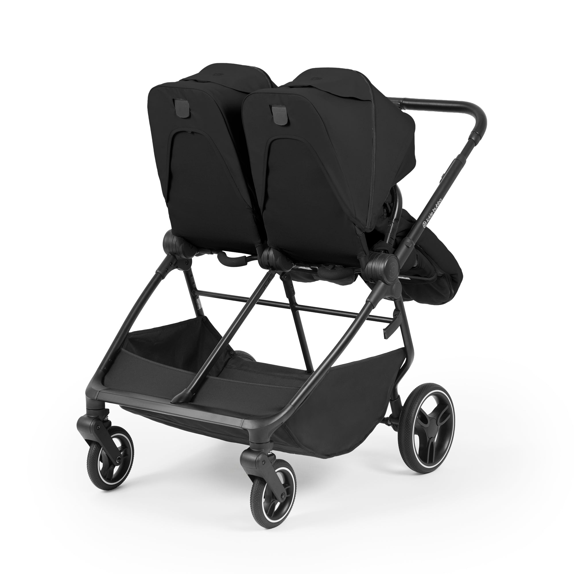 Ickle Bubba Altair Double Stroller - Black