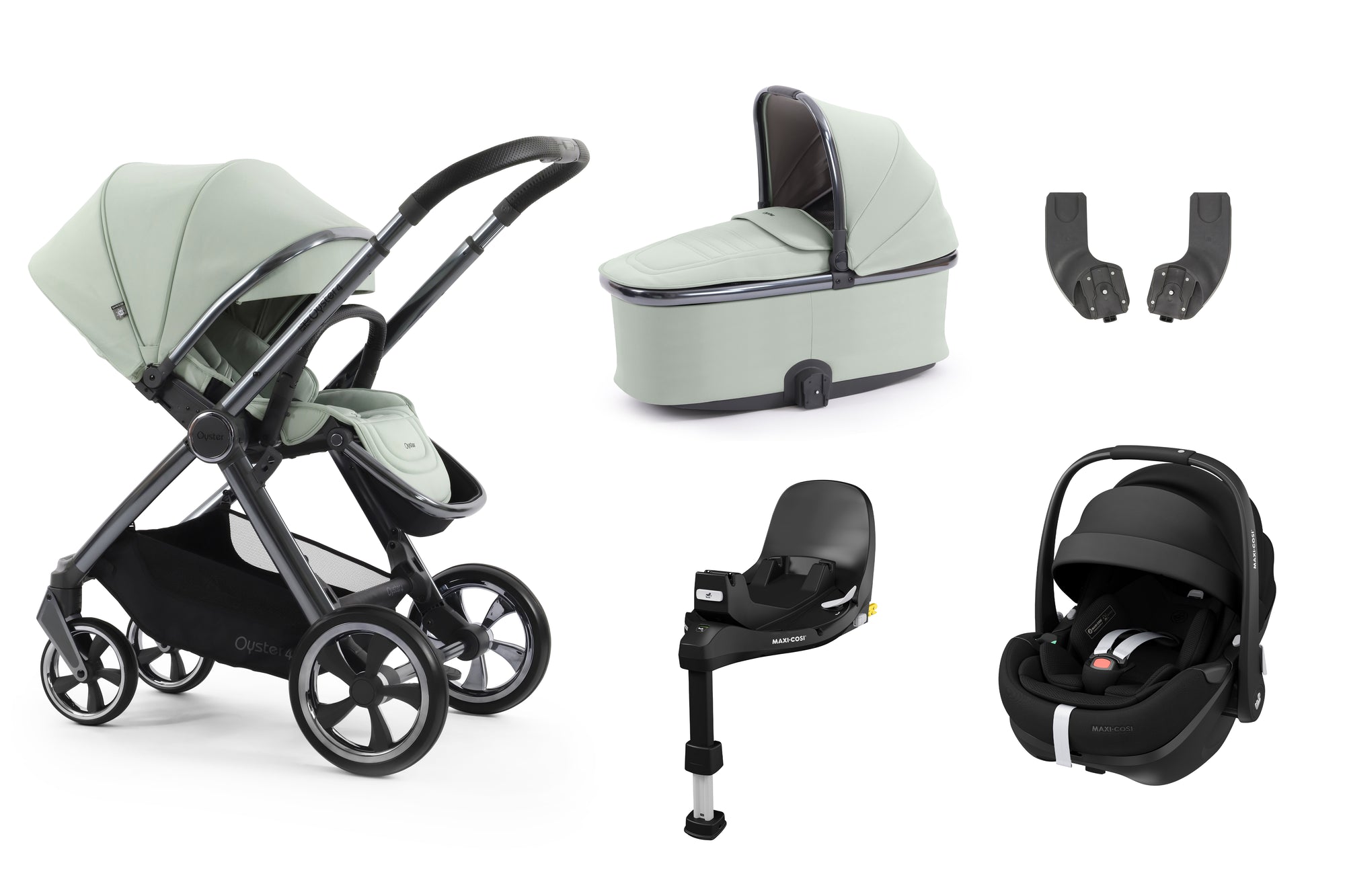 BabyStyle Oyster 4 Essential 5 Piece Bundle -Pistachio image 4