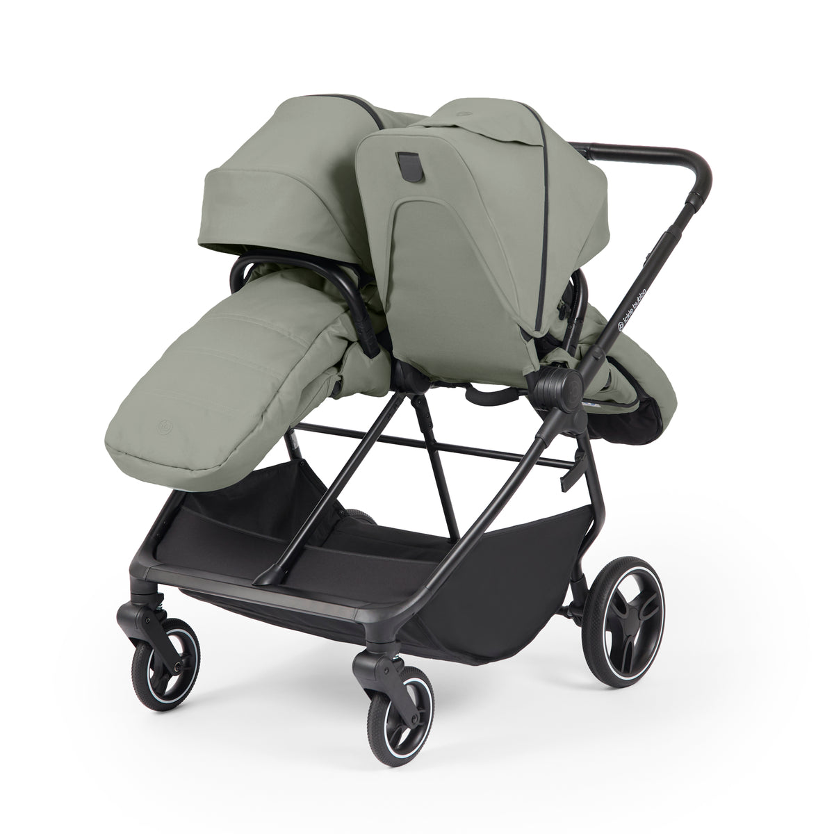 Ickle Bubba Altair Double Stroller - Laurel Green