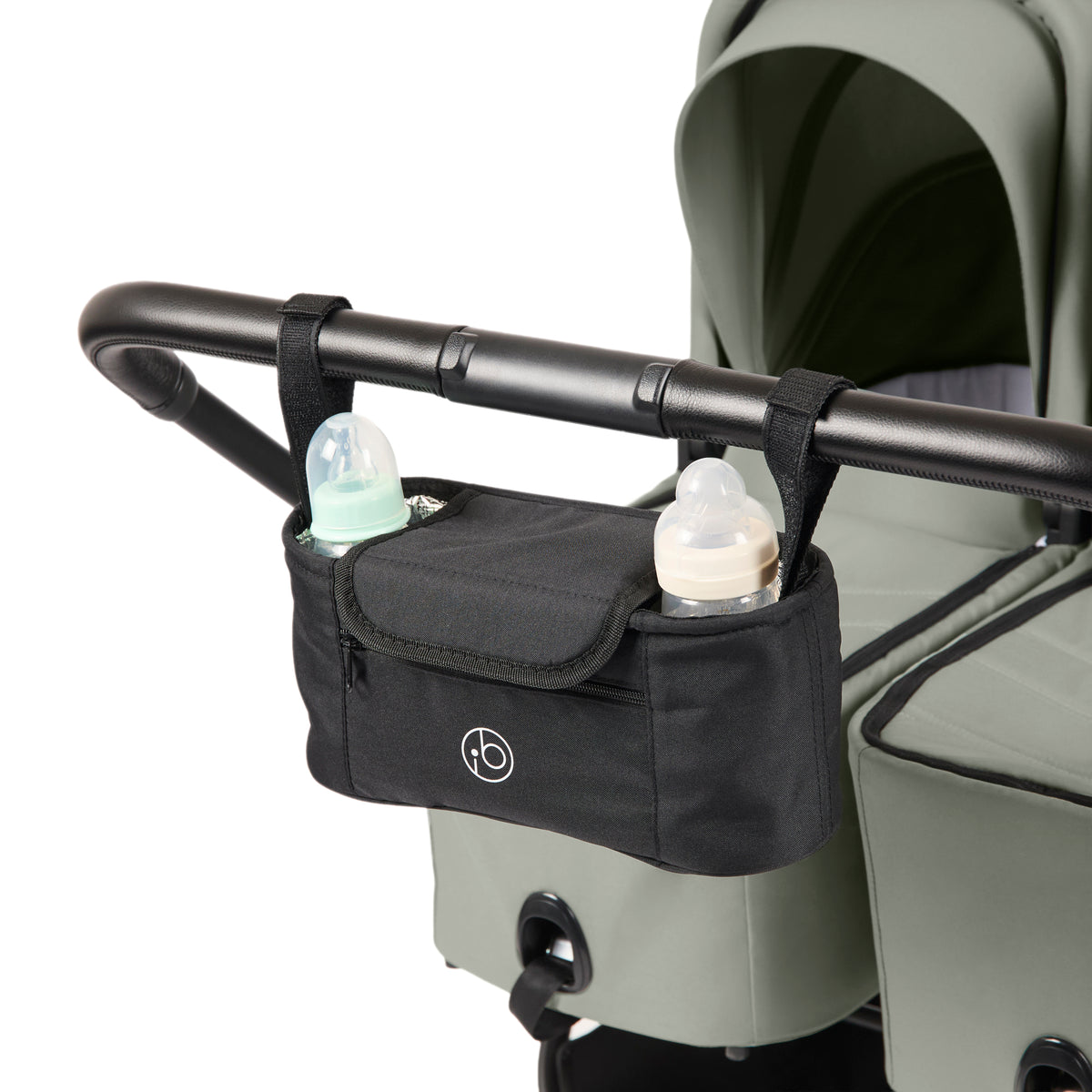 Ickle Bubba Altair Double Stroller - Laurel Green