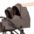 Ickle Bubba Altair Twin Stroller - Mink