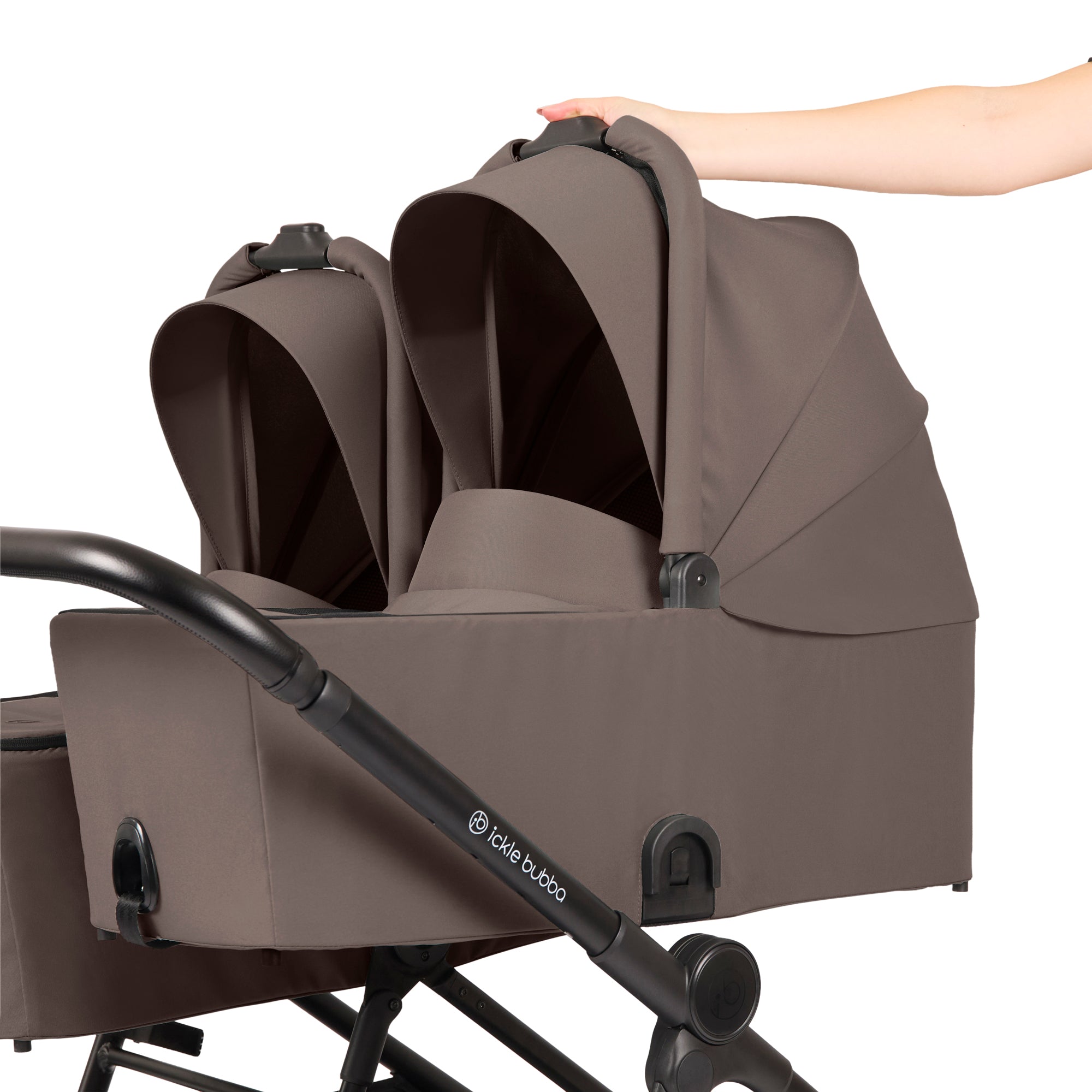 Ickle Bubba Altair Twin Stroller - Mink