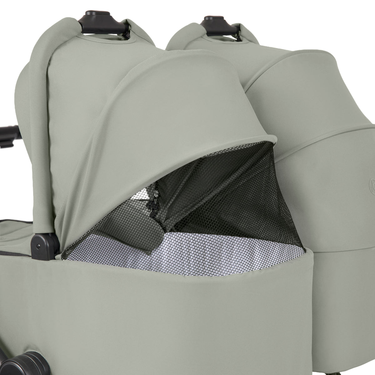 Ickle Bubba Altair Twin Stroller - Laurel Green