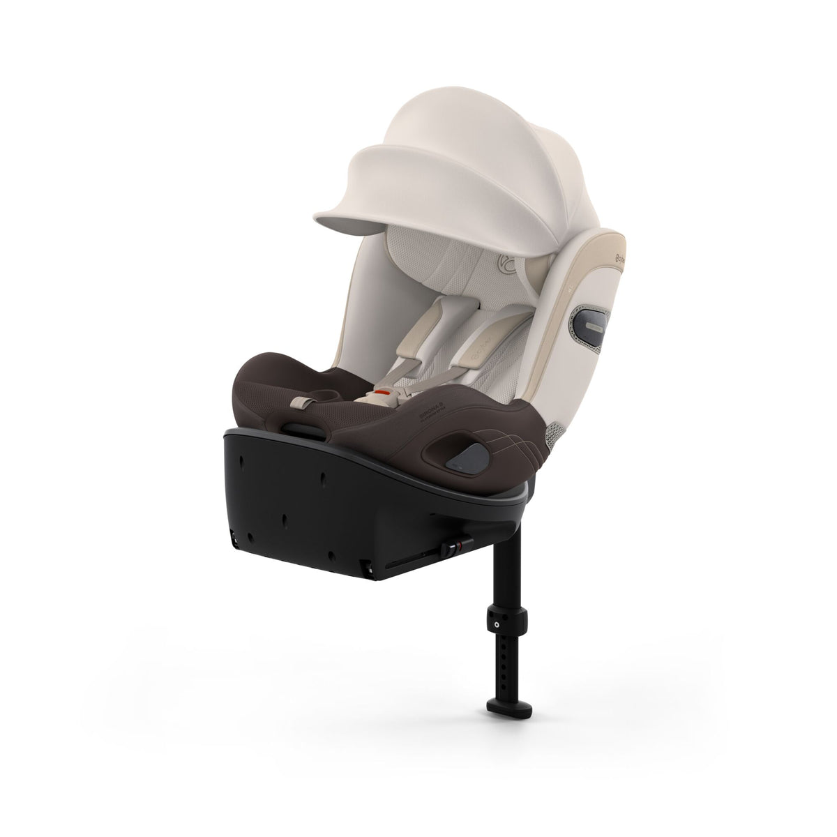 CYBEX Sirona Si i-size 360° car seat with ISOfix base - Amber Brown STYLE