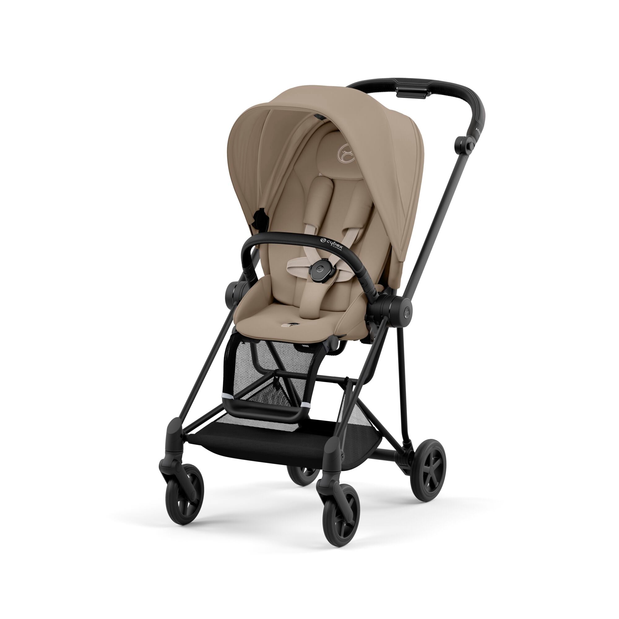 Cybex Mios with Cybex Cloud T i-size Travel System Bundle - Cozy Beige