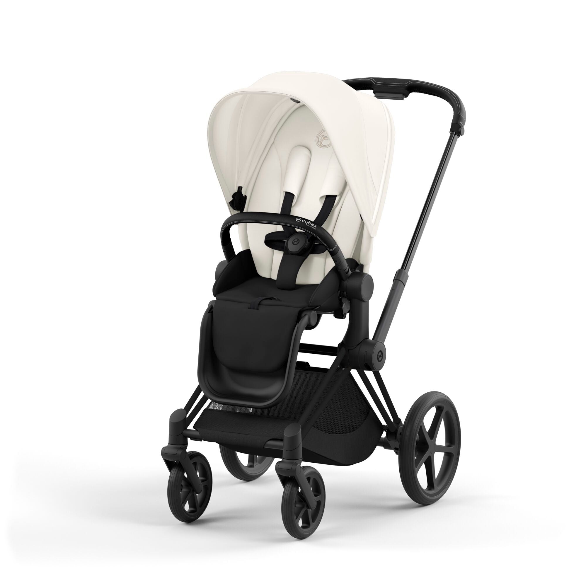 Cybex PRIAM with Cloud T i-Size Travel System Bundle –  Off White