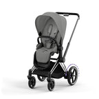 Cybex ePriam with Cloud T i-Size Travel System Bundle – Mirage Grey