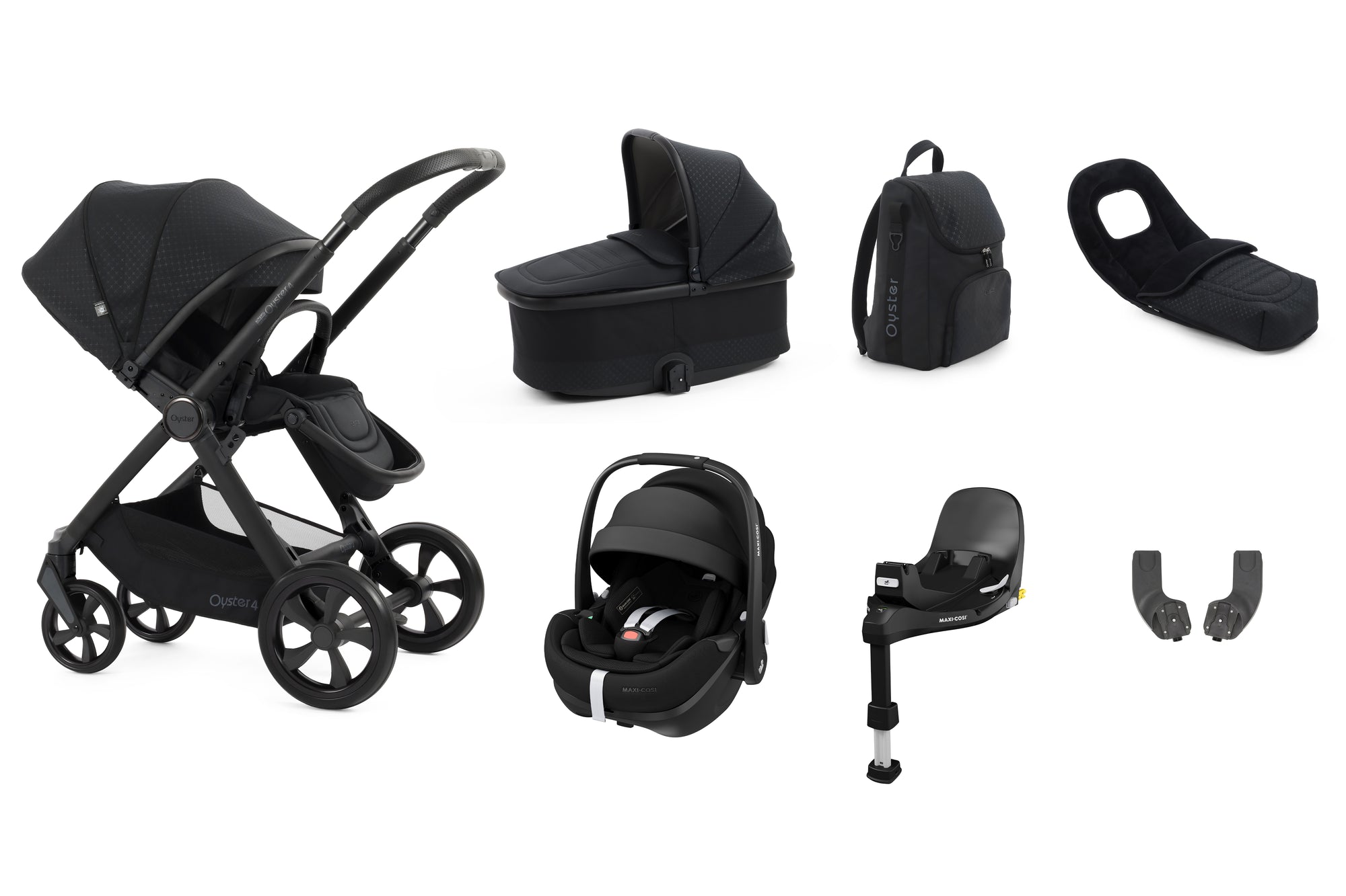 BabyStyle Oyster 4 Luxury 7 Piece Bundle - Raven image 5