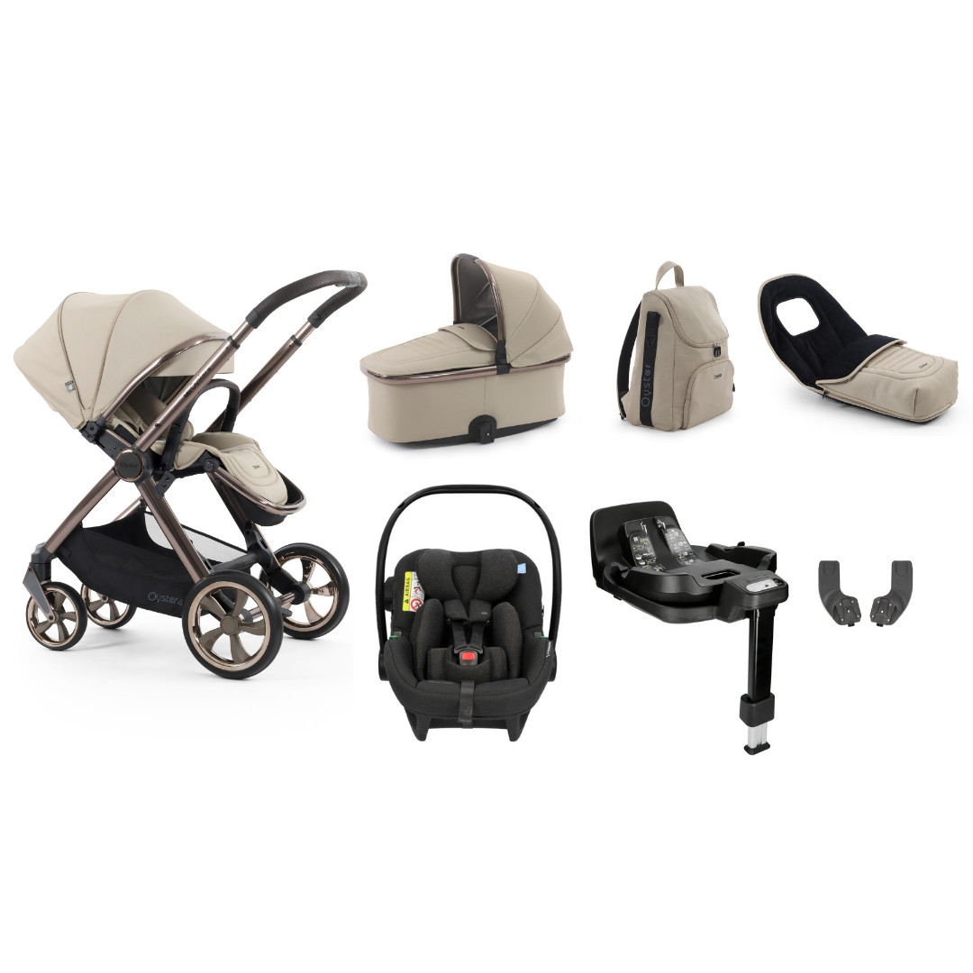 BabyStyle Oyster 4 Luxury 7 Piece Bundle - Buttermilk image 0