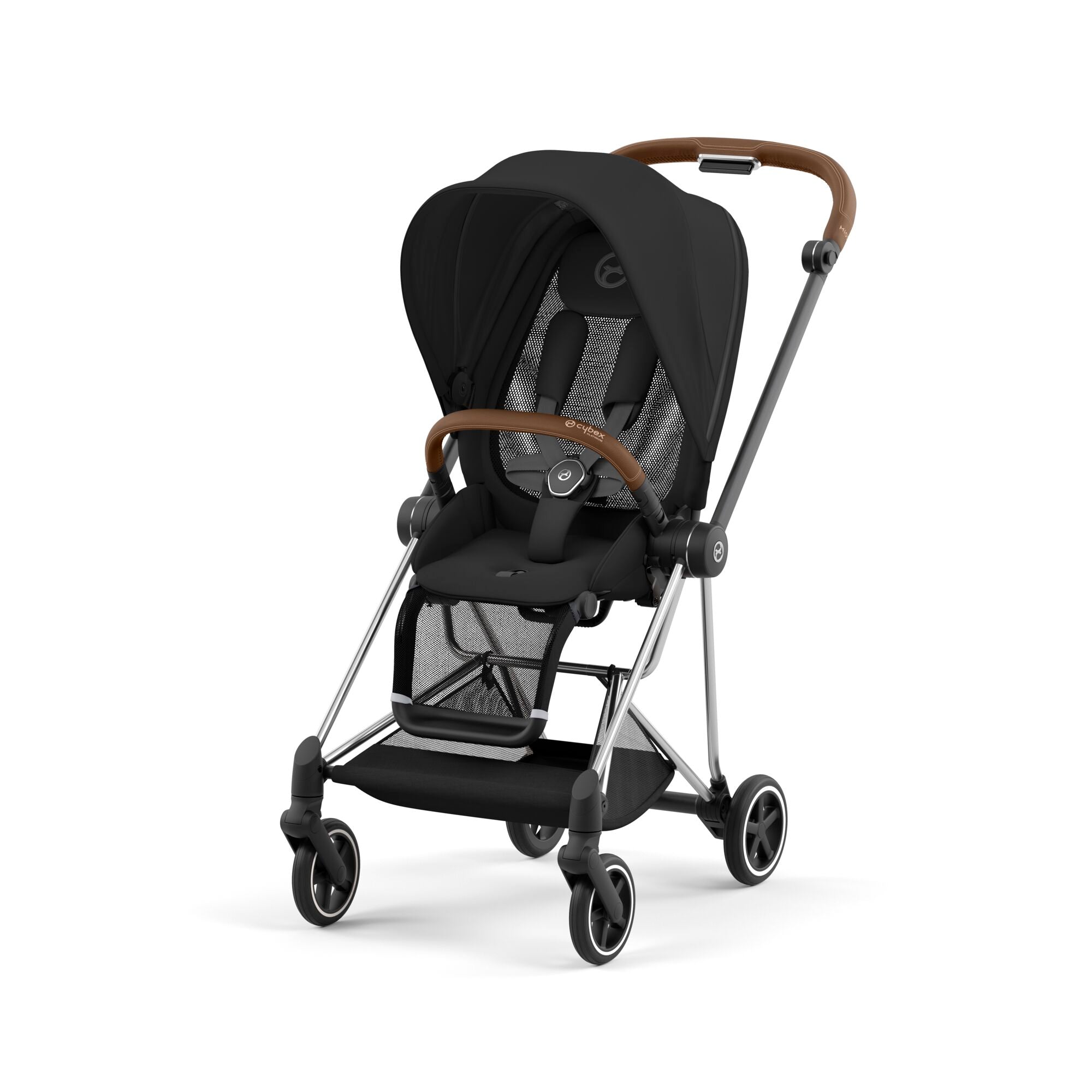 Cybex Mios with Cybex Cloud T i-size Travel System Bundle - Sepia Black