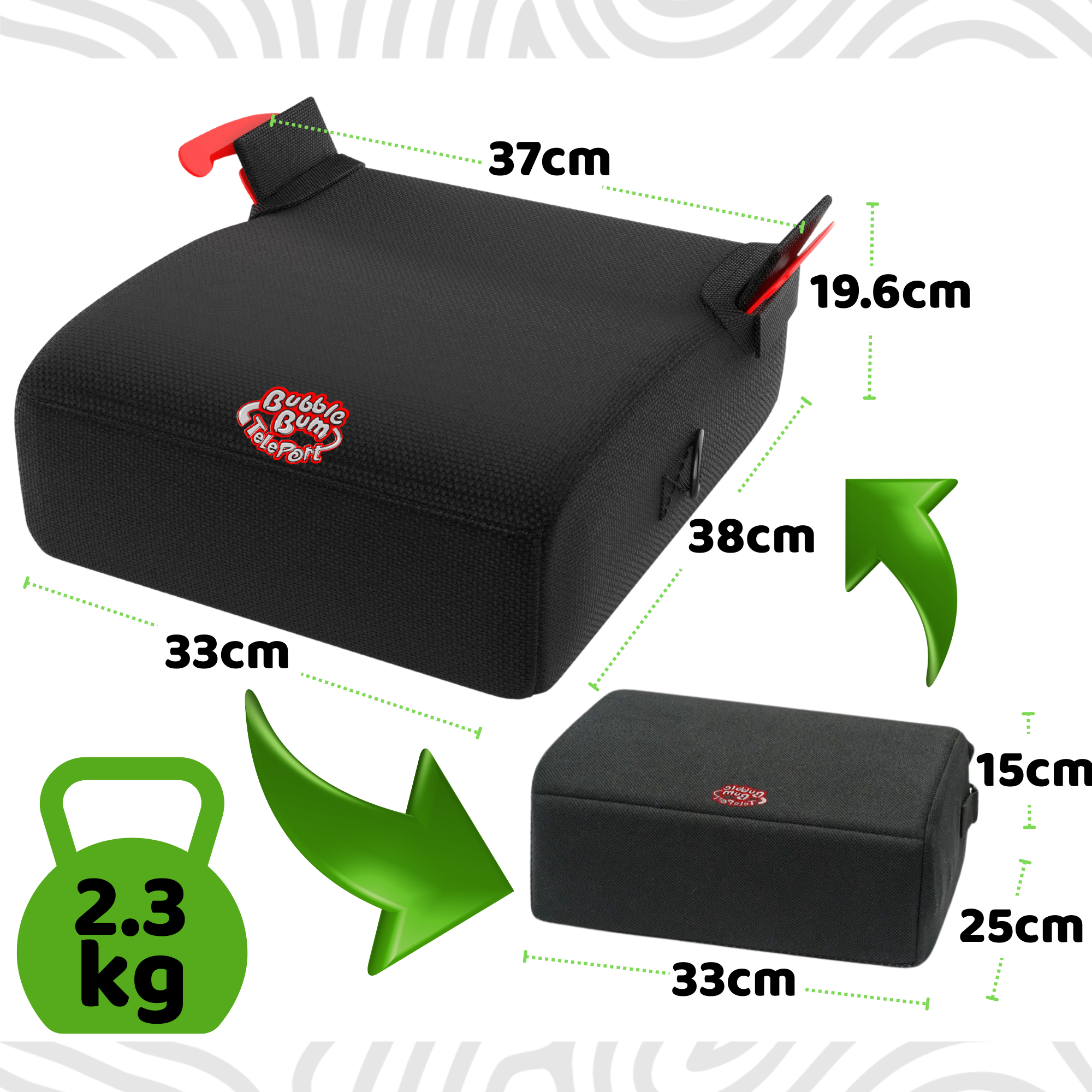 Bubblebum Teleport Booster Seat