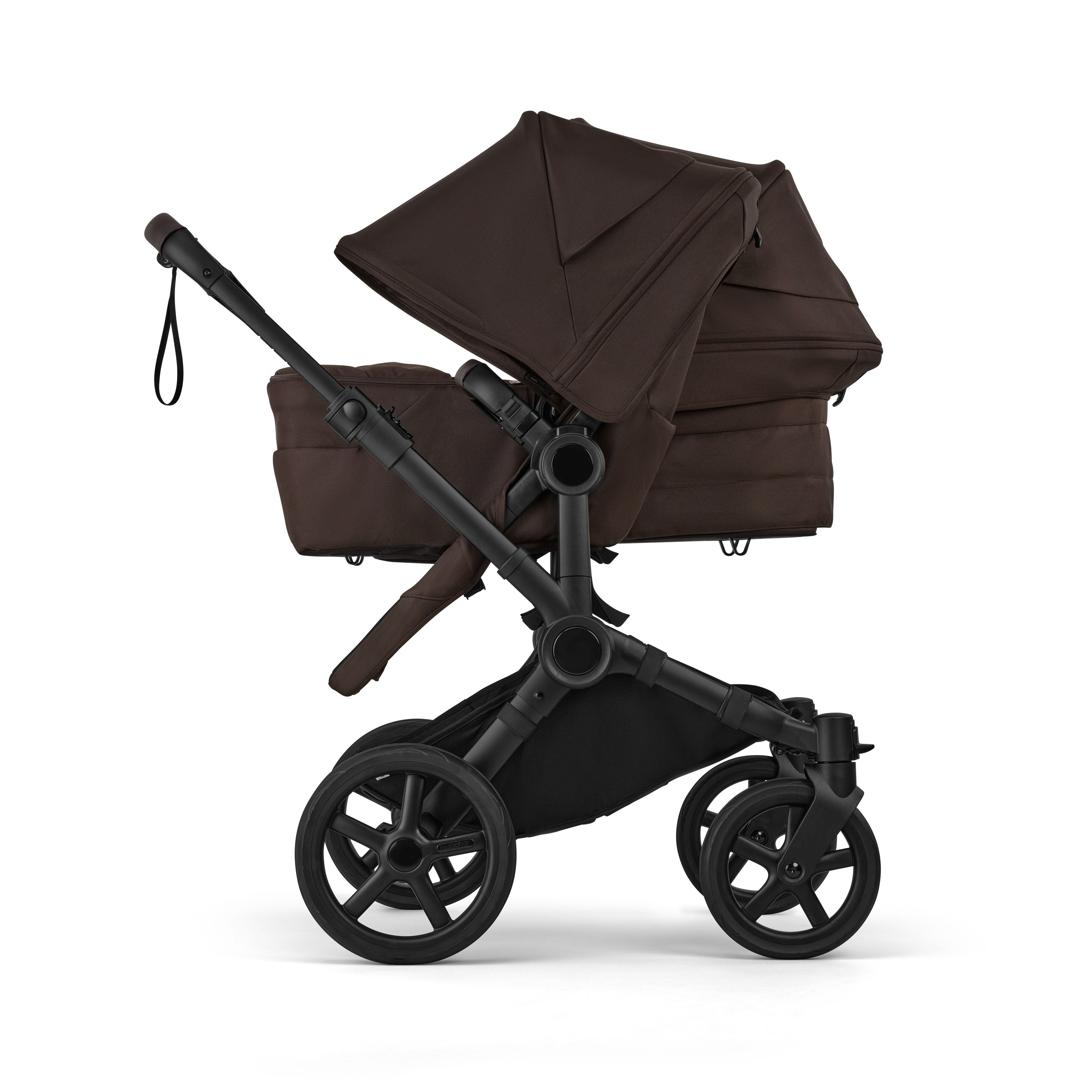 Bugaboo Donkey 6 Double Pushchair in Cocoa Brown