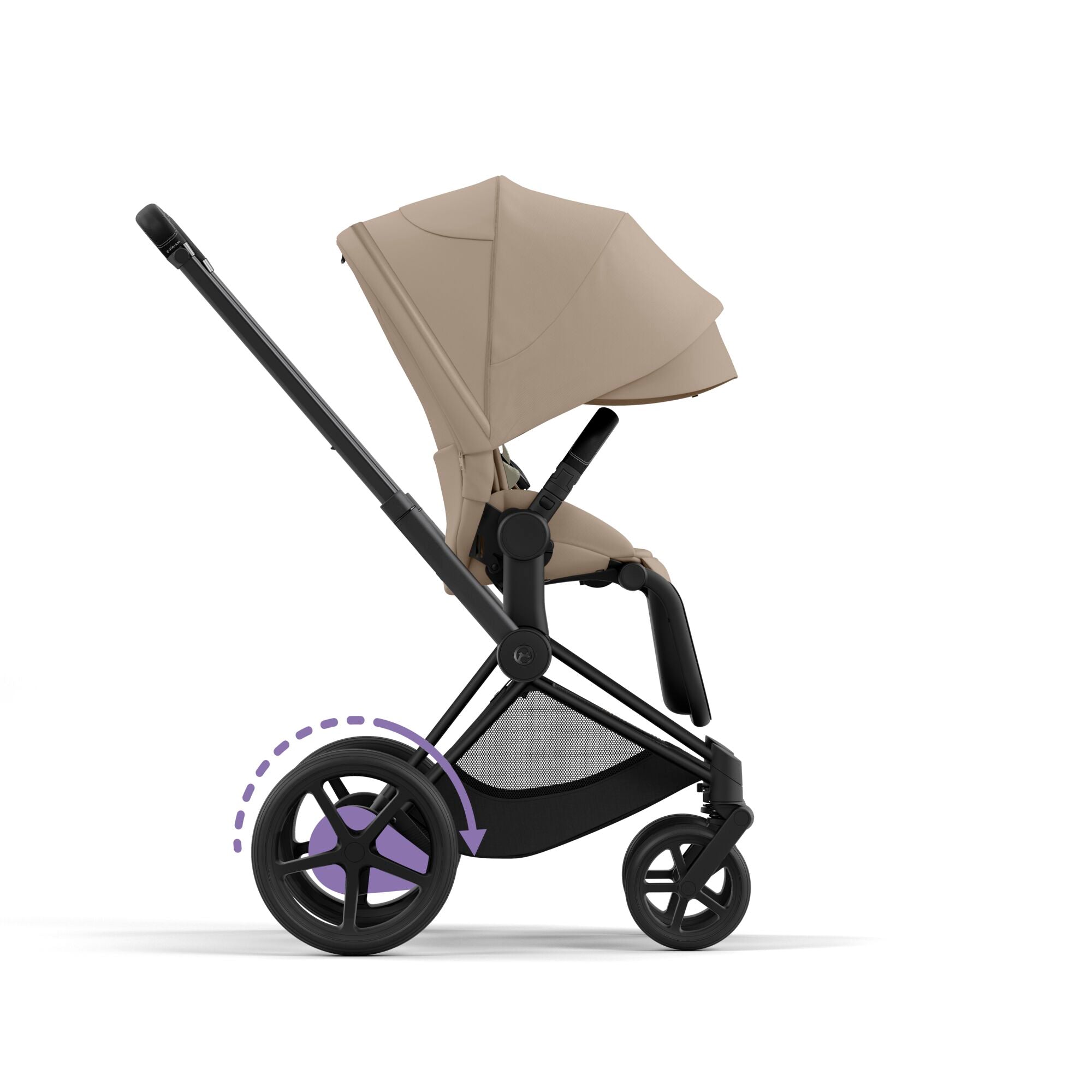 Cybex ePriam with Cloud T i-Size Travel System Bundle – Cosy Beige