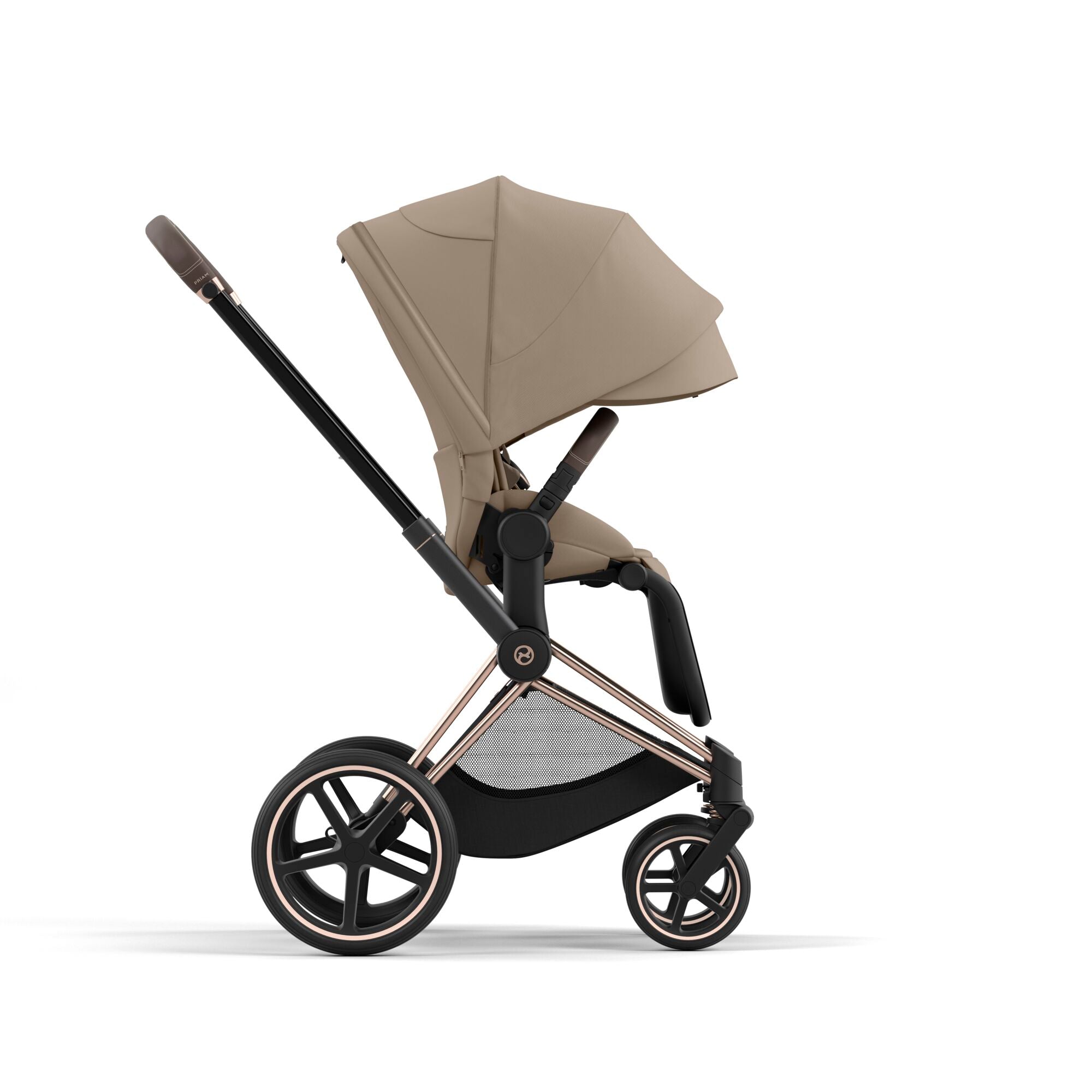 Cybex PRIAM with Cloud T i-Size Travel System Bundle –  Cozy Beige