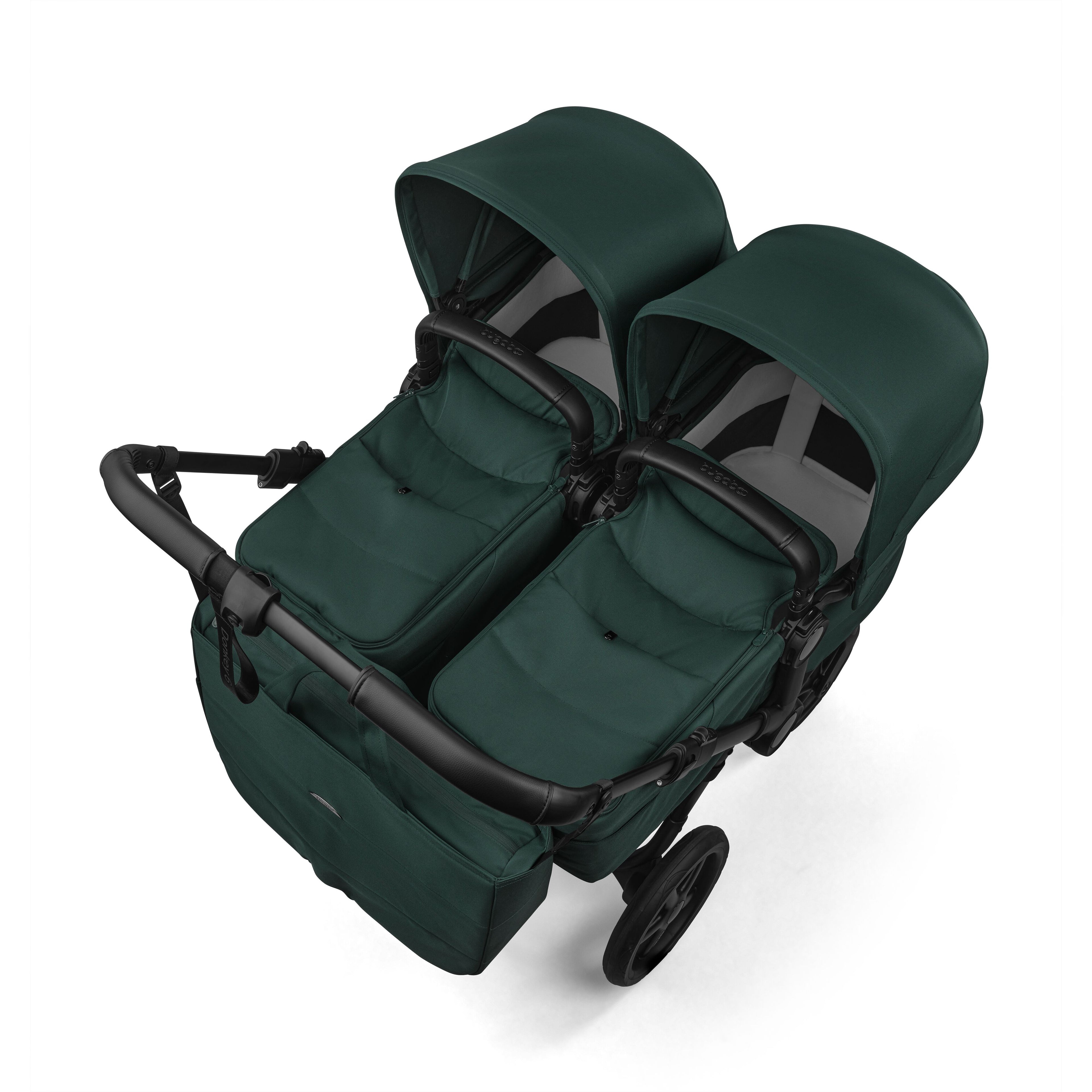 Bugaboo Donkey 6 Twin Pushchair in Fern Green