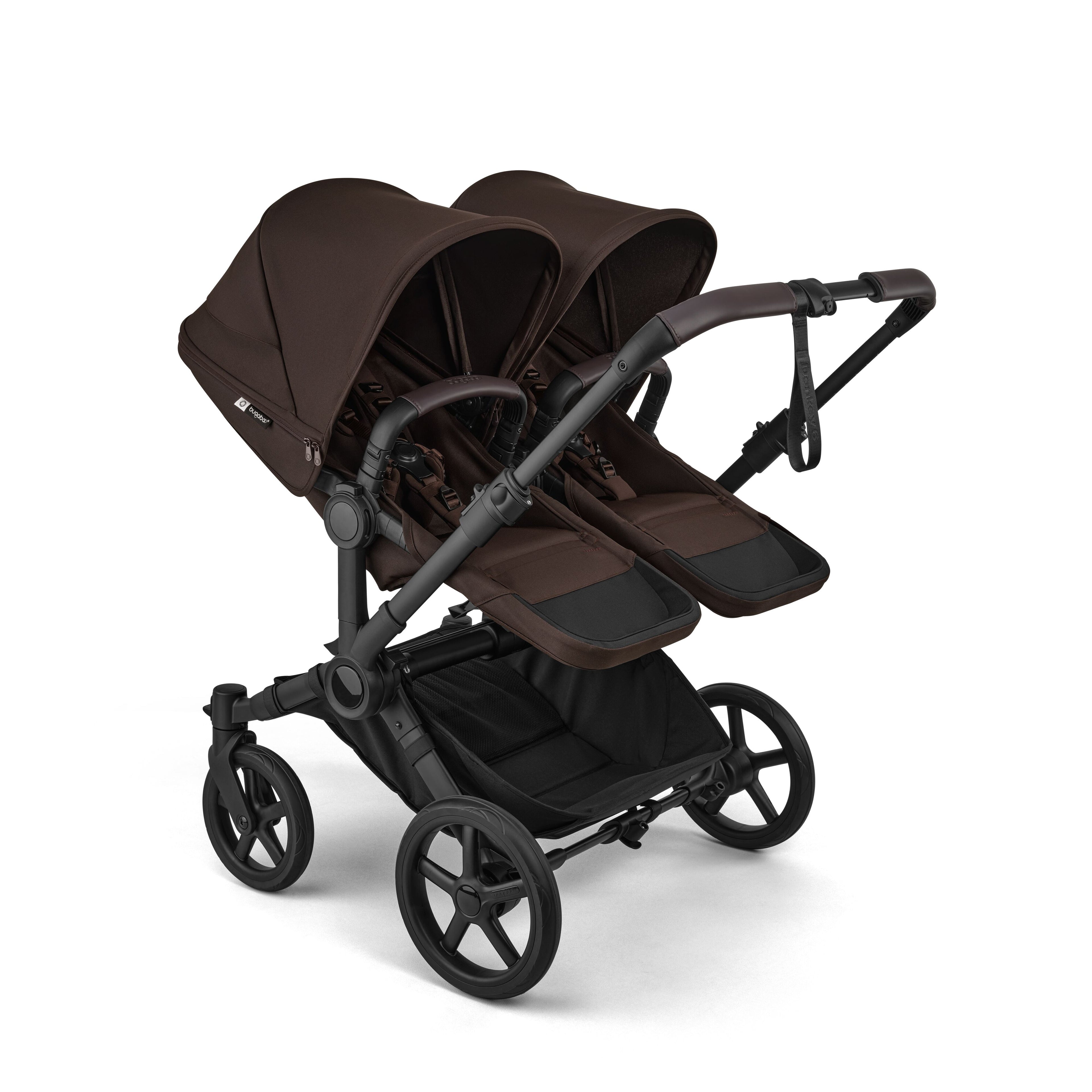 Bugaboo Donkey 6 Twin Pushchair in Cocoa Brown