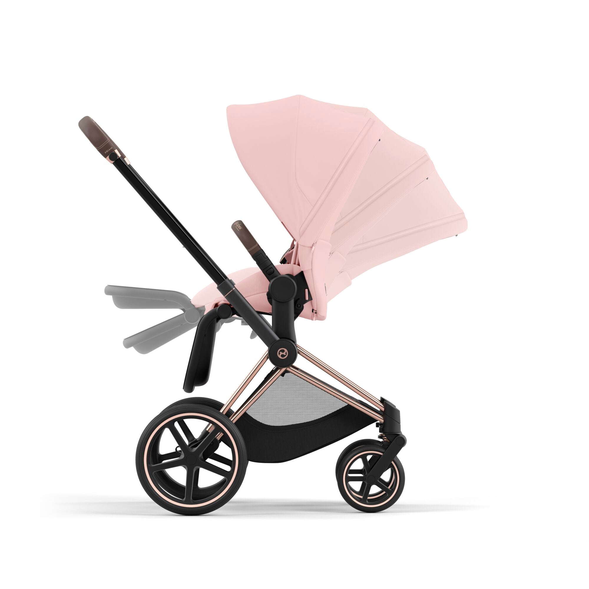 Cybex PRIAM with Cloud T i-Size Travel System Bundle –  Peach Pink