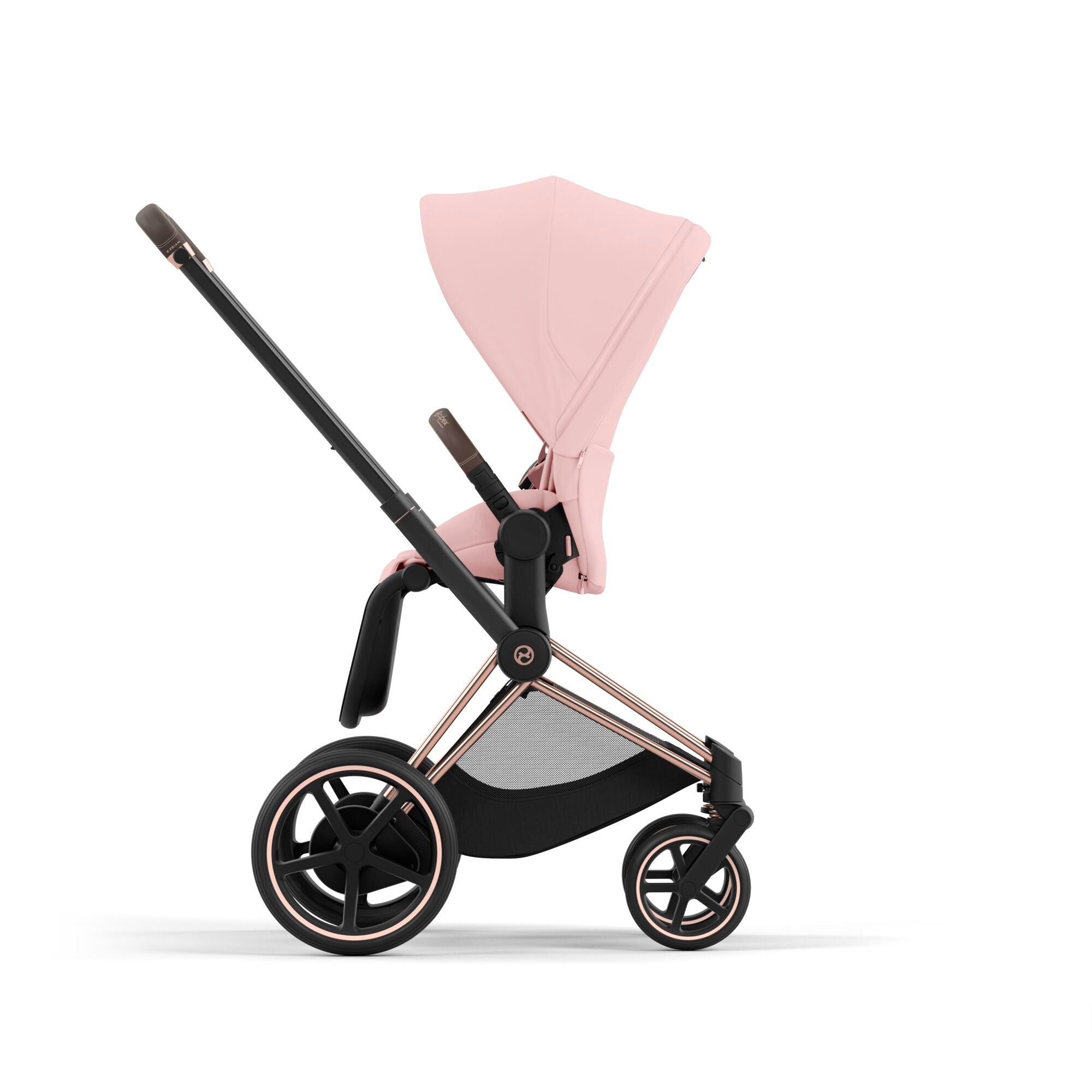 Cybex ePriam with Cloud T i-Size Travel System Bundle –  Peach Pink
