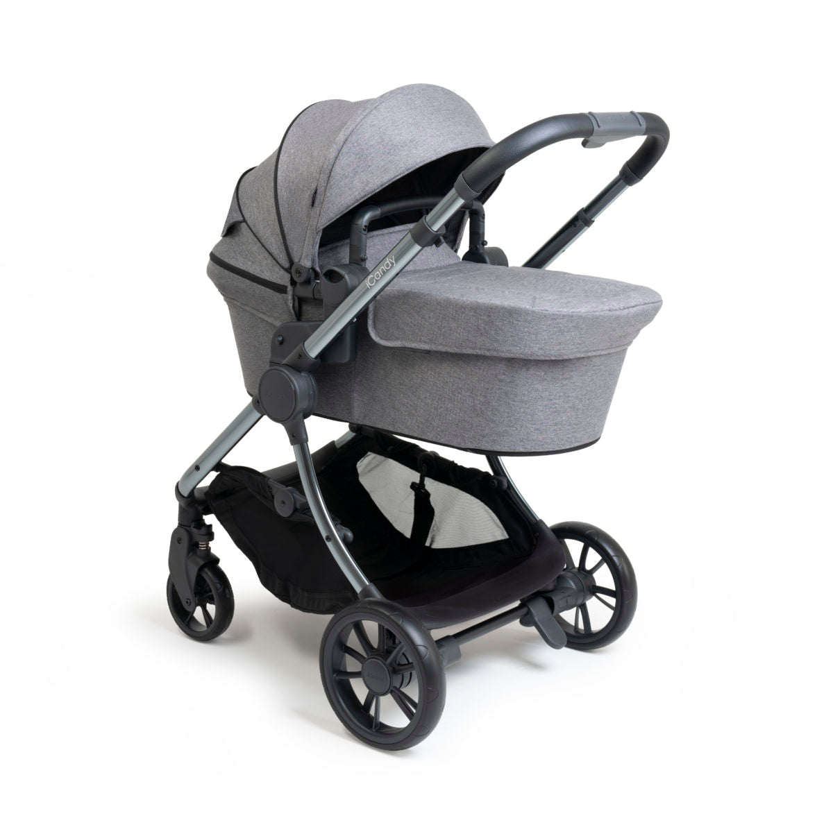 iCandy Lime carrycot and pushchair complete bundle - Charcoal