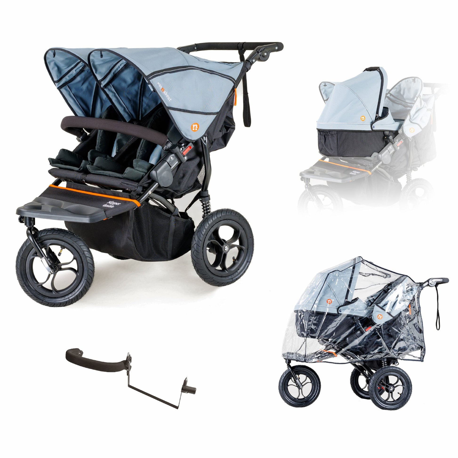 Out n About Nipper Double V5 Newborn and Toddler Bundle image 0