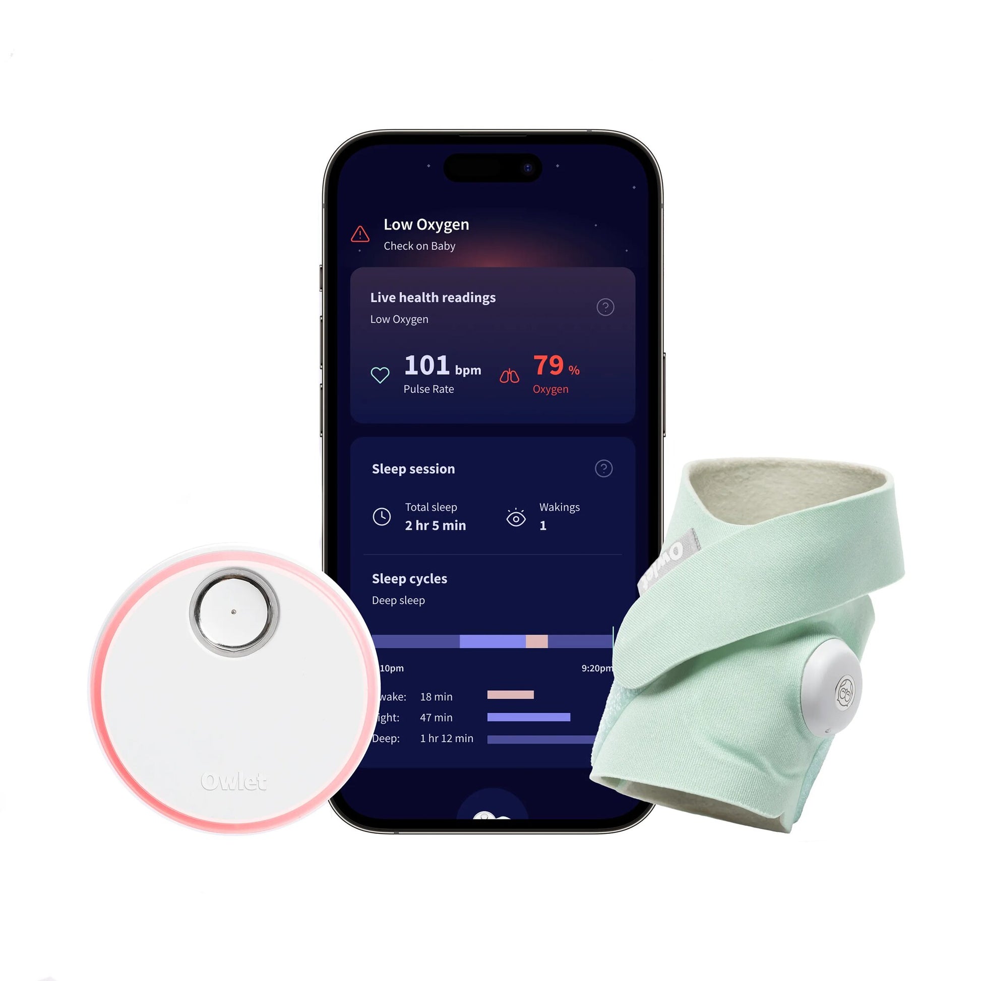 Owlet Dream Sock Baby Monitor image 2