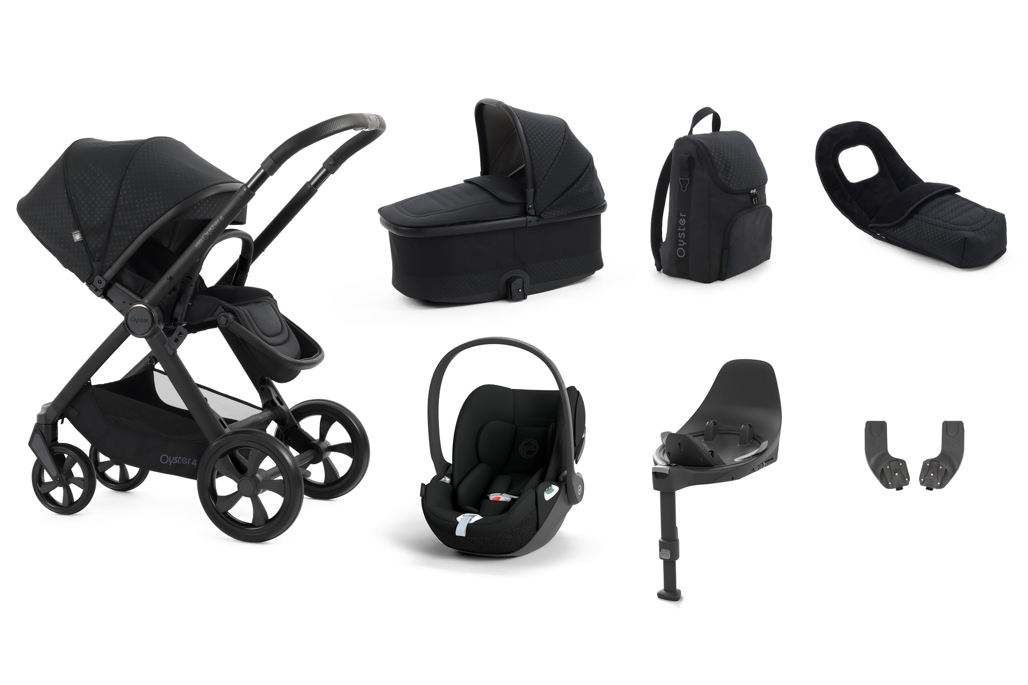 BabyStyle Oyster 4 Luxury 7 Piece Bundle - Raven image 7