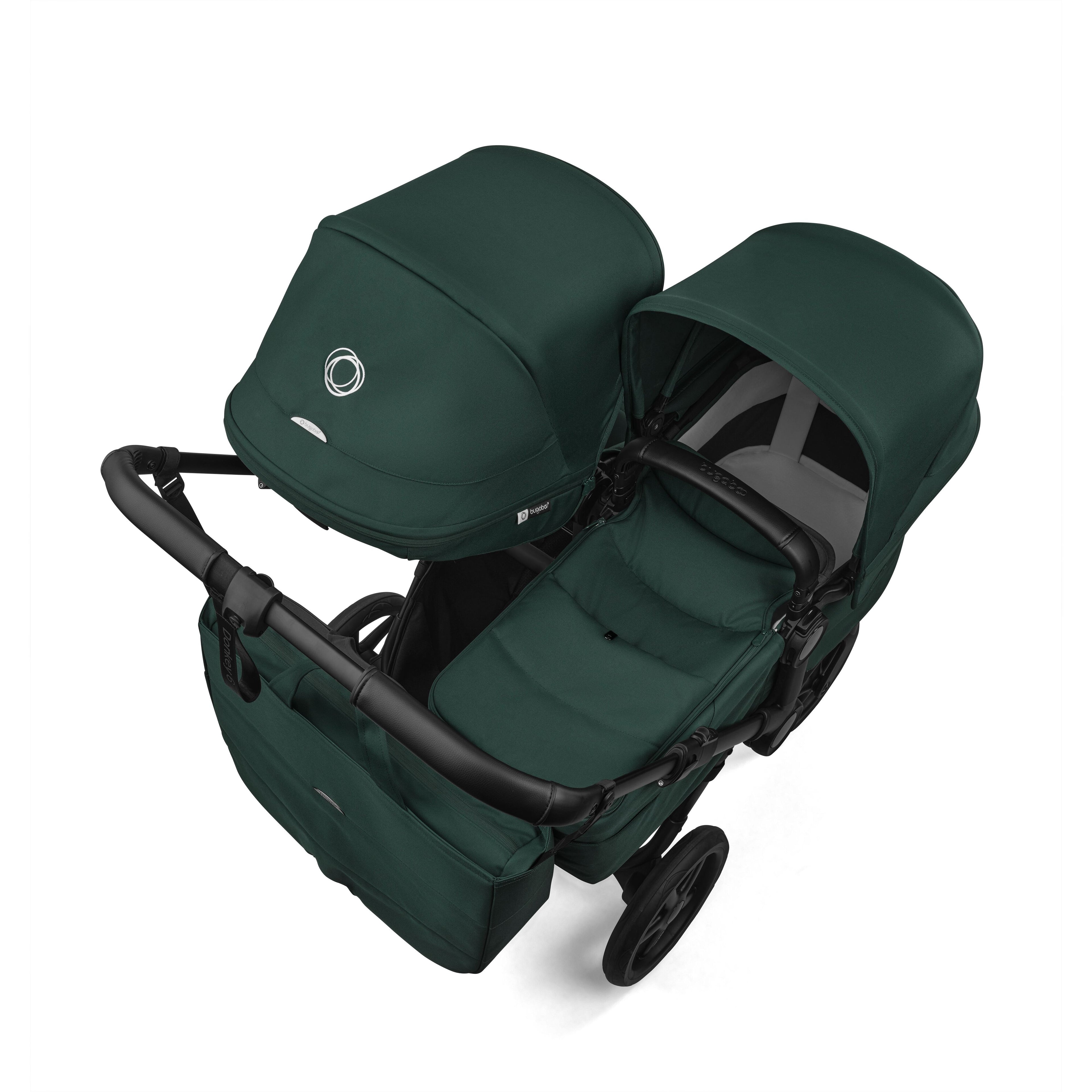 Bugaboo Donkey 6 Double Pushchair in Fern Green