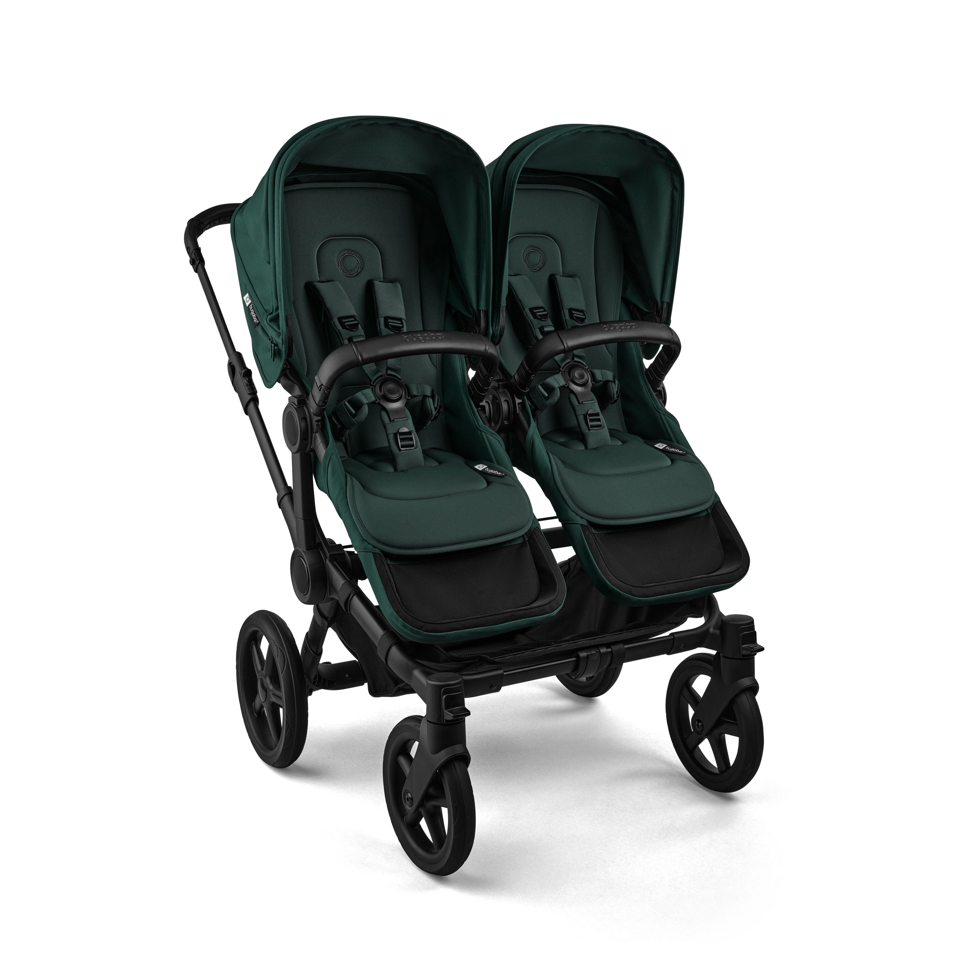 Bugaboo Donkey 6 Twin Pushchair in Fern Green