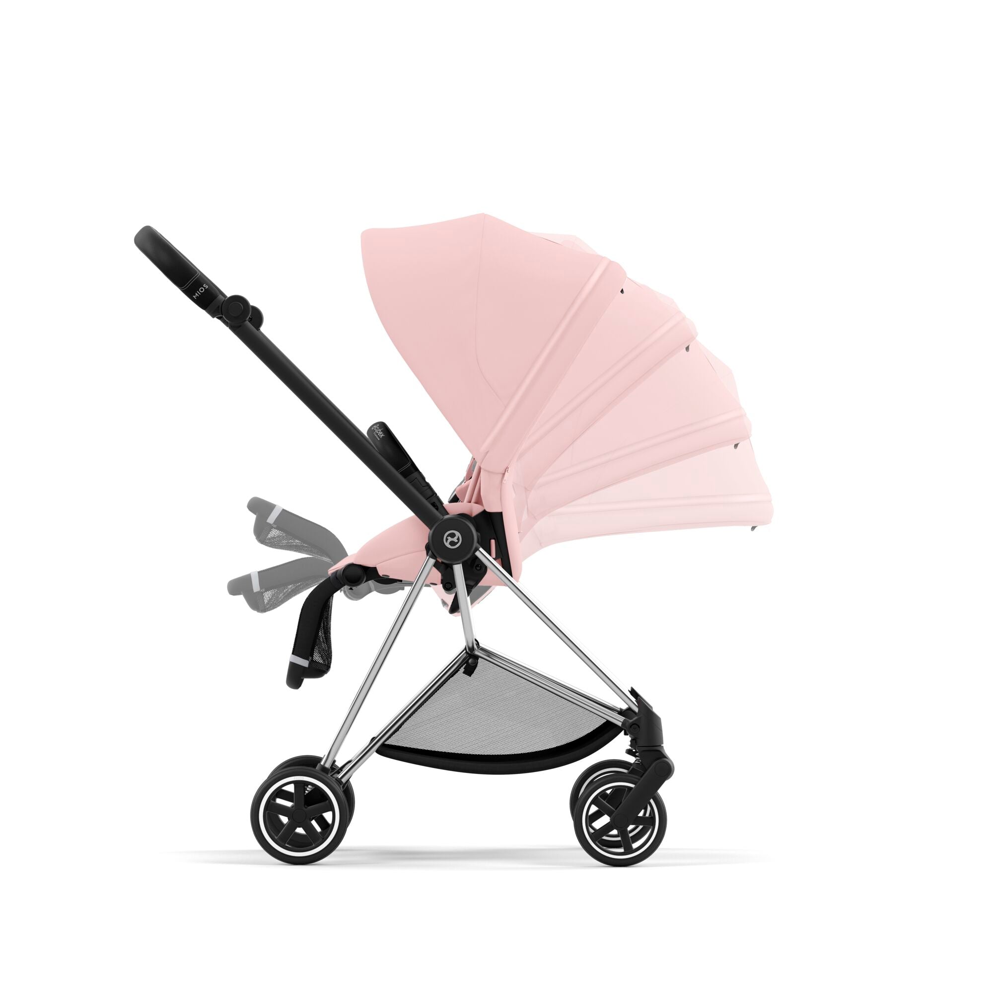 Cybex Mios with Cybex Cloud T i-size Travel System Bundle - Peach Pink