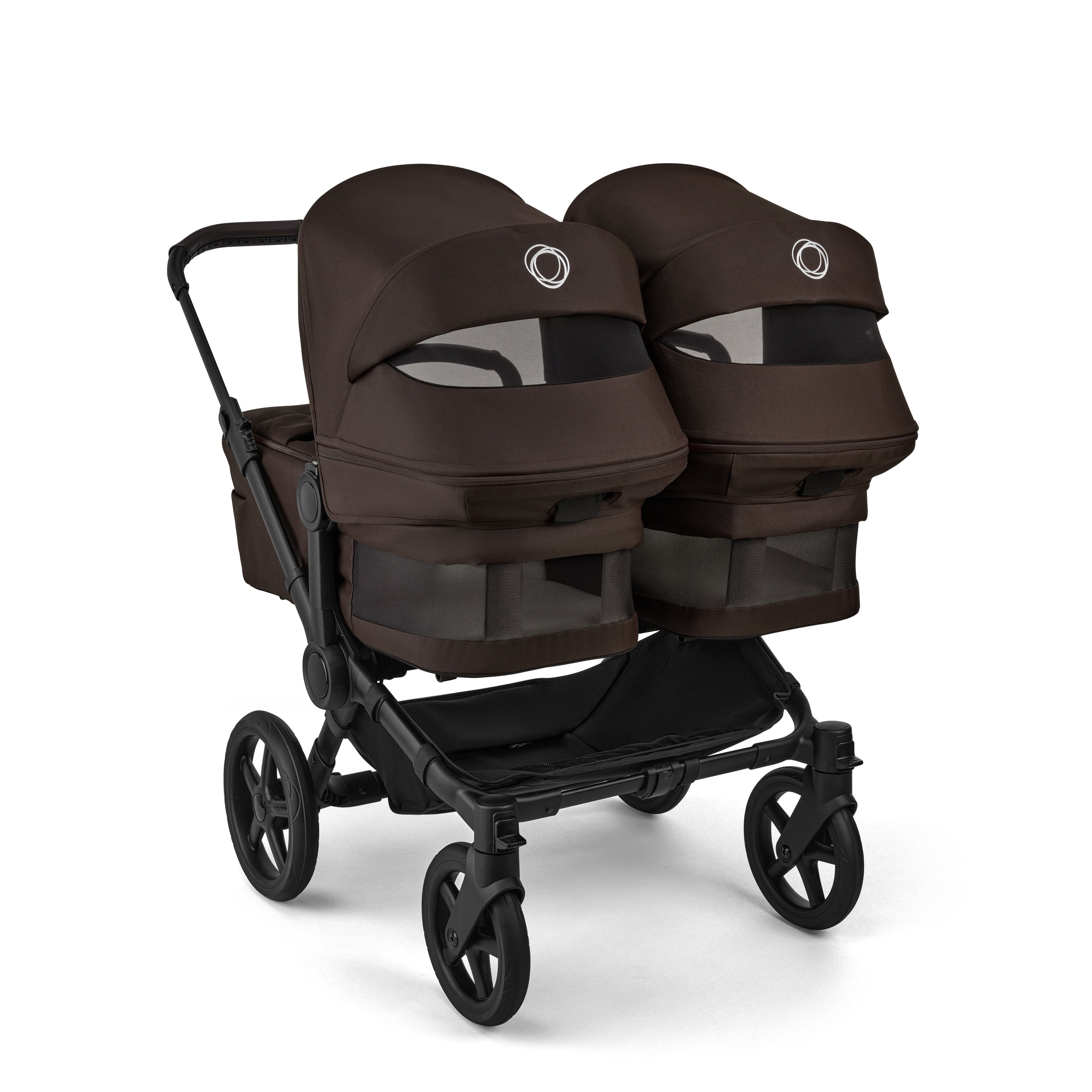 Bugaboo Donkey 6 Twin Pushchair in Cocoa Brown