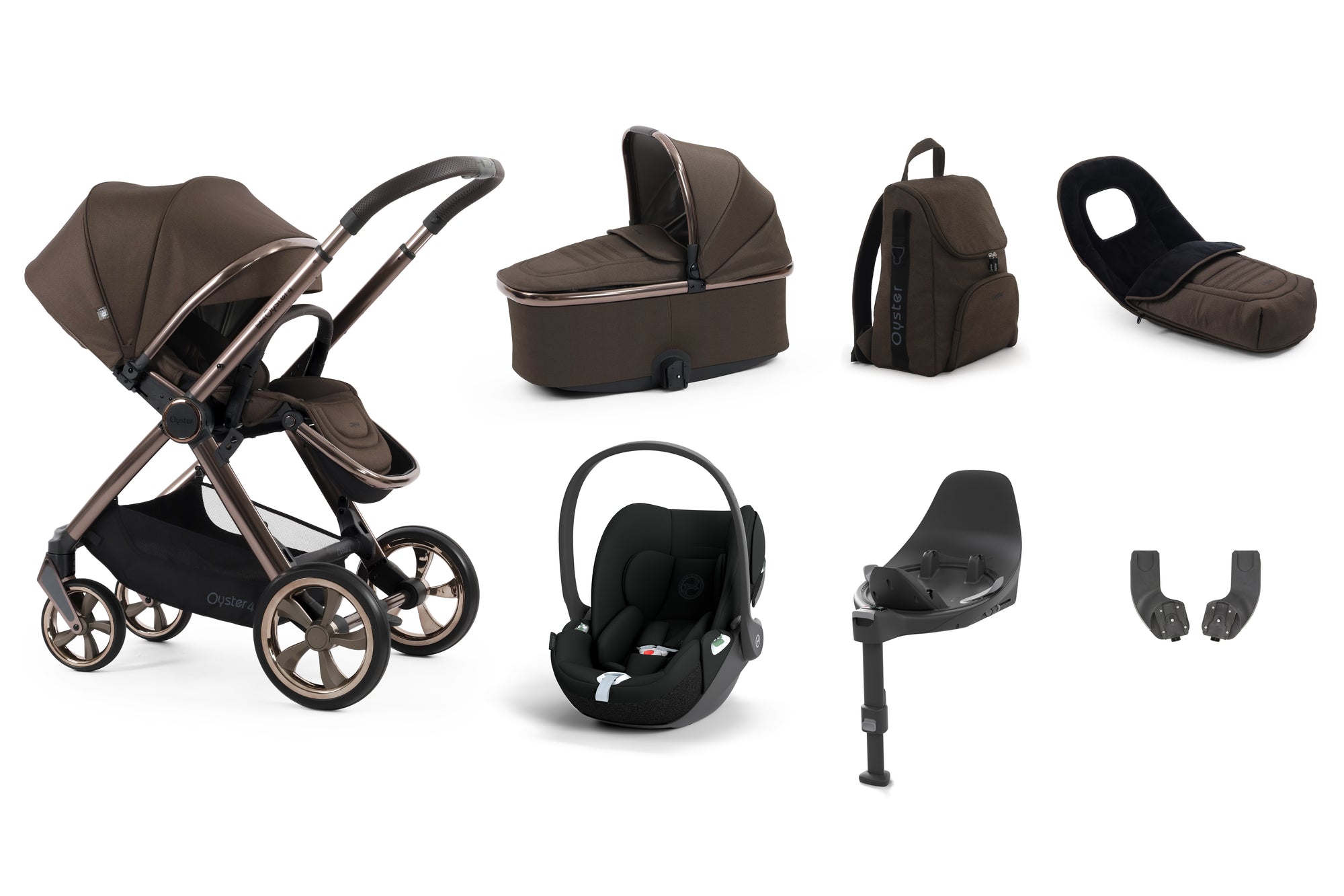BabyStyle Oyster 4 Luxury 7 Piece Bundle - ChocolateVelvet image 6