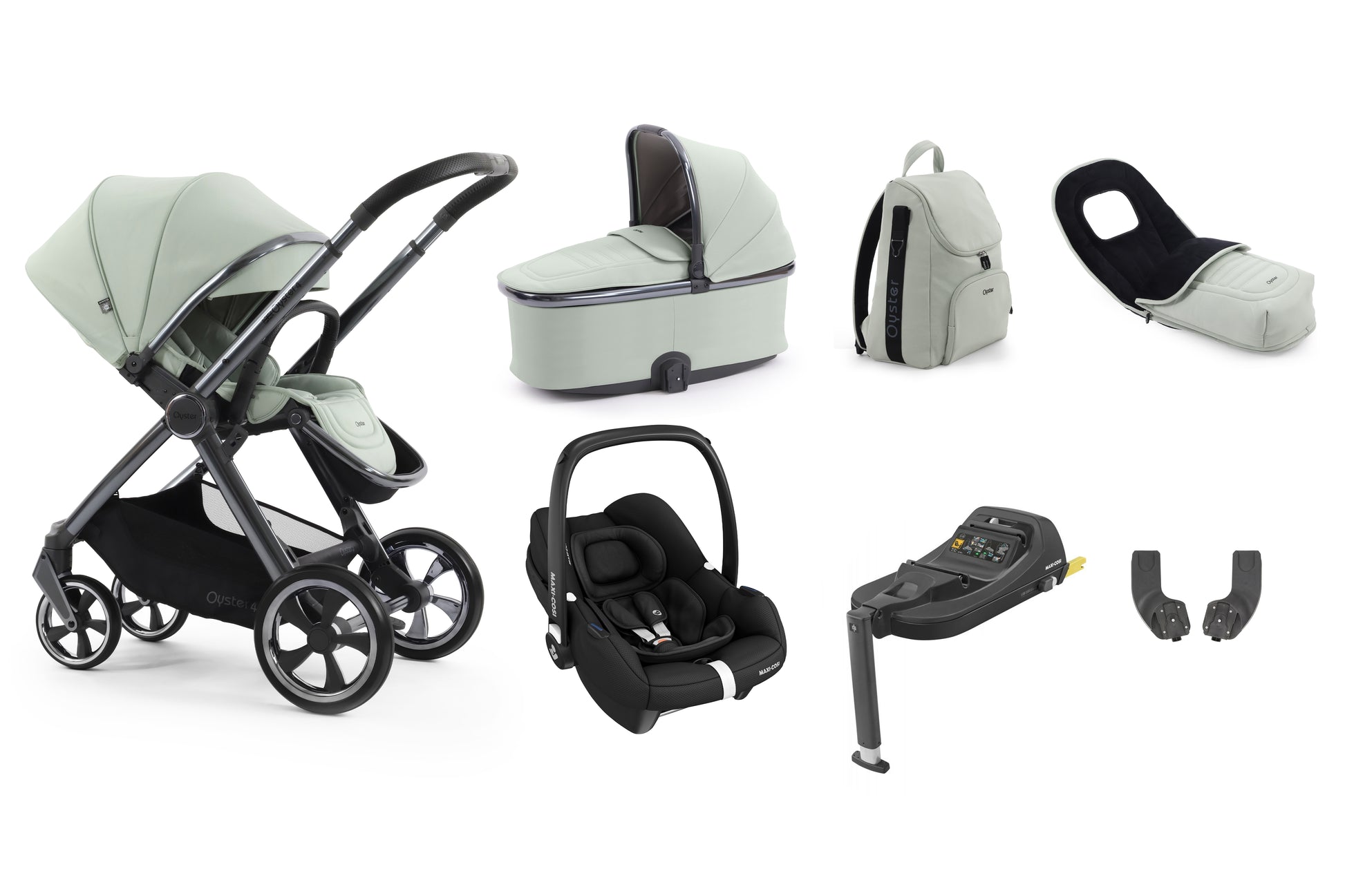 BabyStyle Oyster 4 Luxury 7 Piece Bundle - Pistachio image 7
