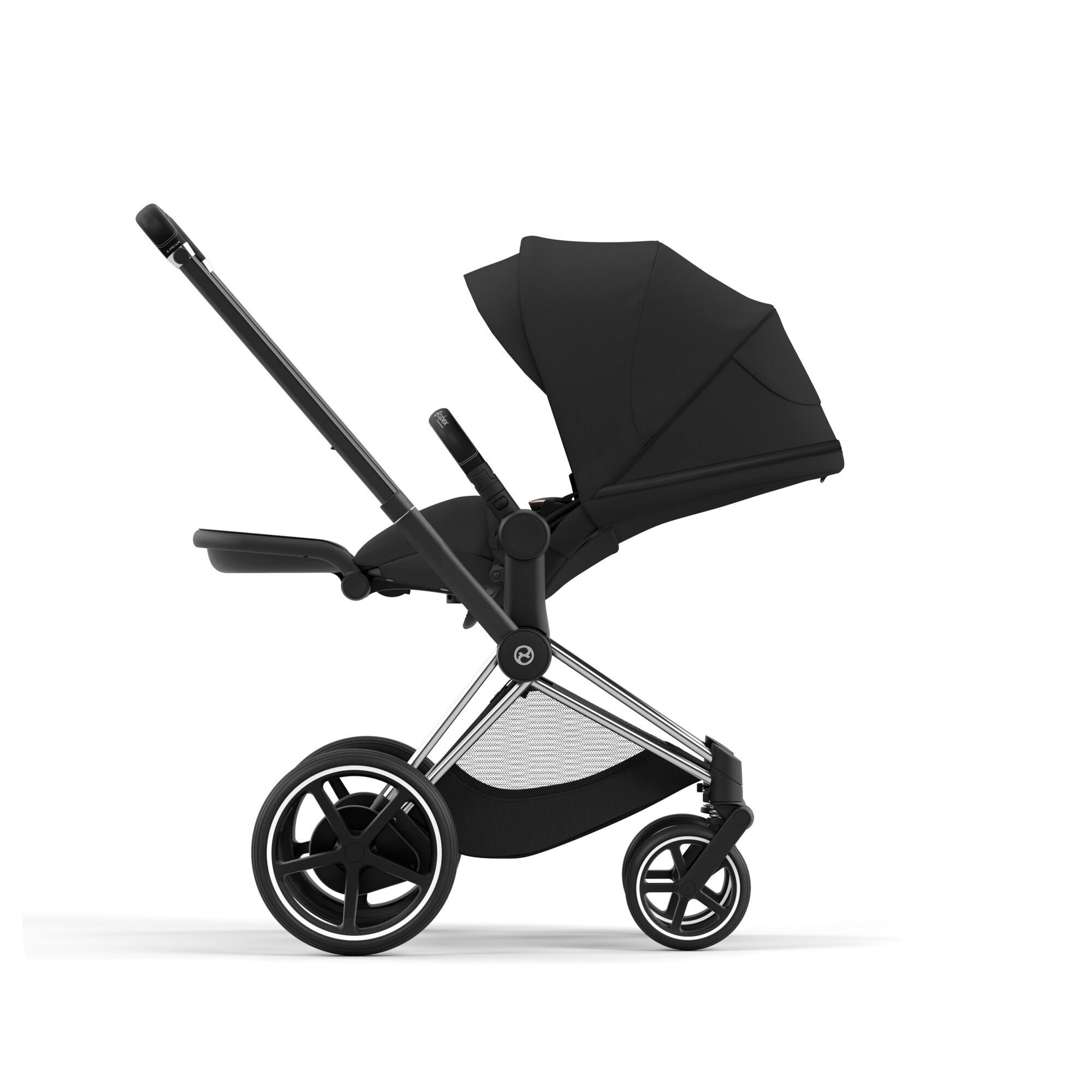 Cybex ePriam with Cloud T i-Size Travel System Bundle – Sepia Black