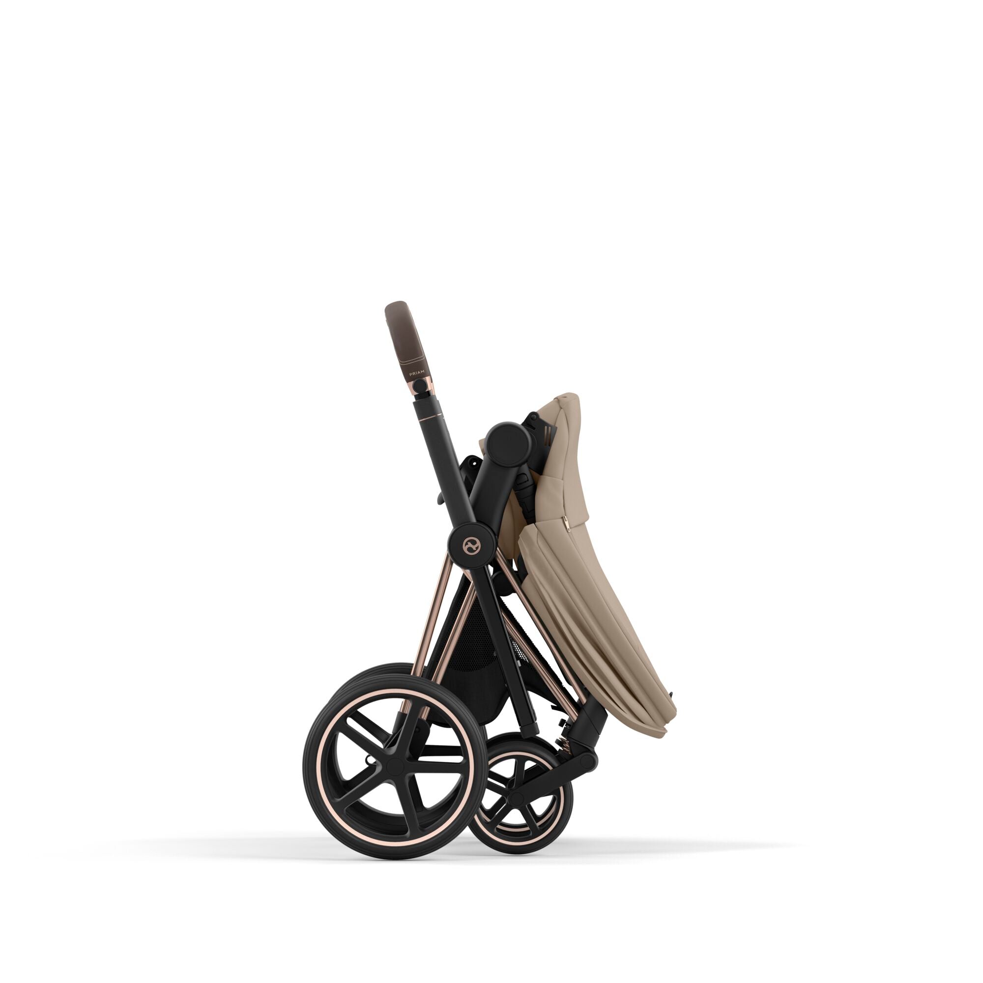 Cybex PRIAM with Cloud T i-Size Travel System Bundle –  Cozy Beige