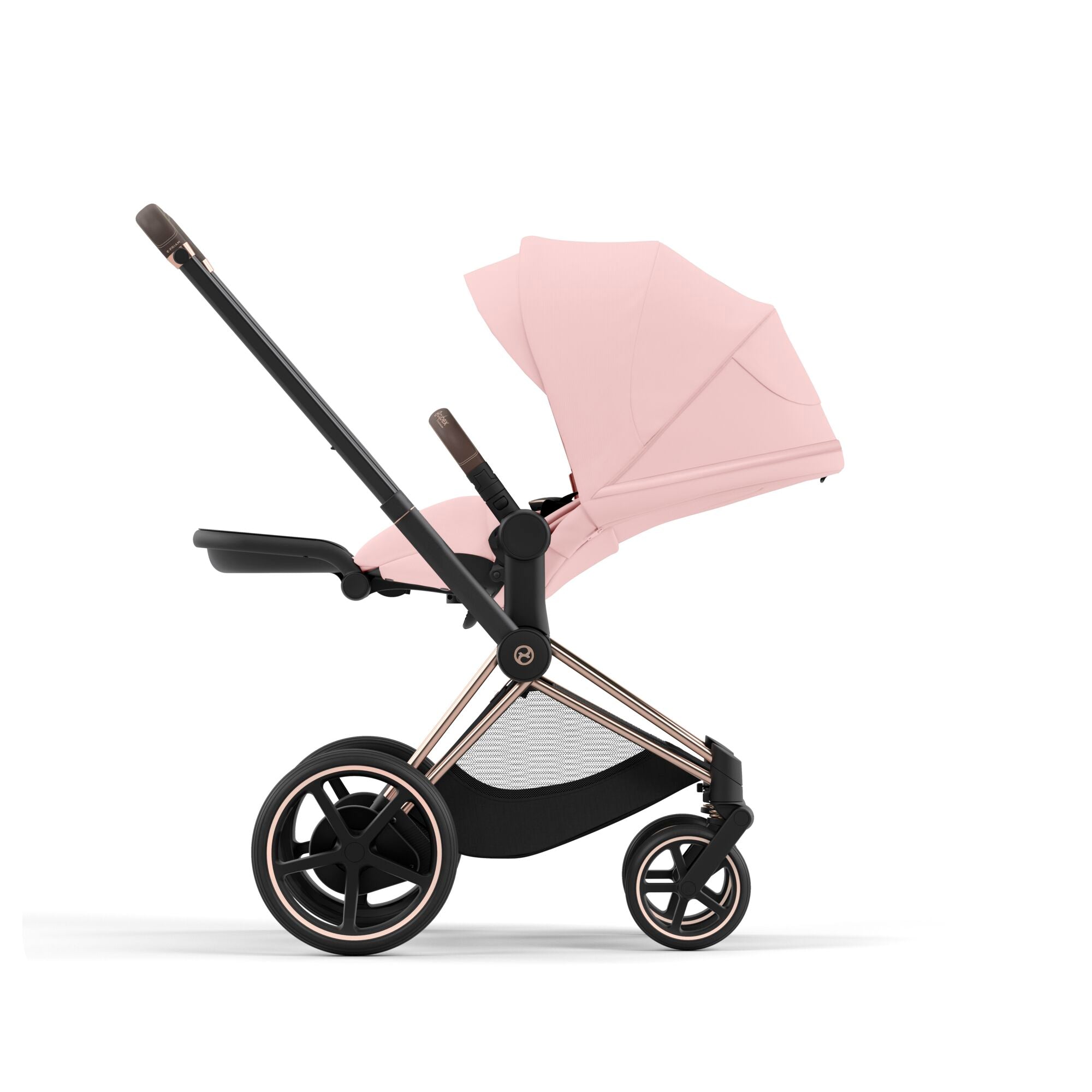 Cybex ePriam with Cloud T i-Size Travel System Bundle –  Peach Pink