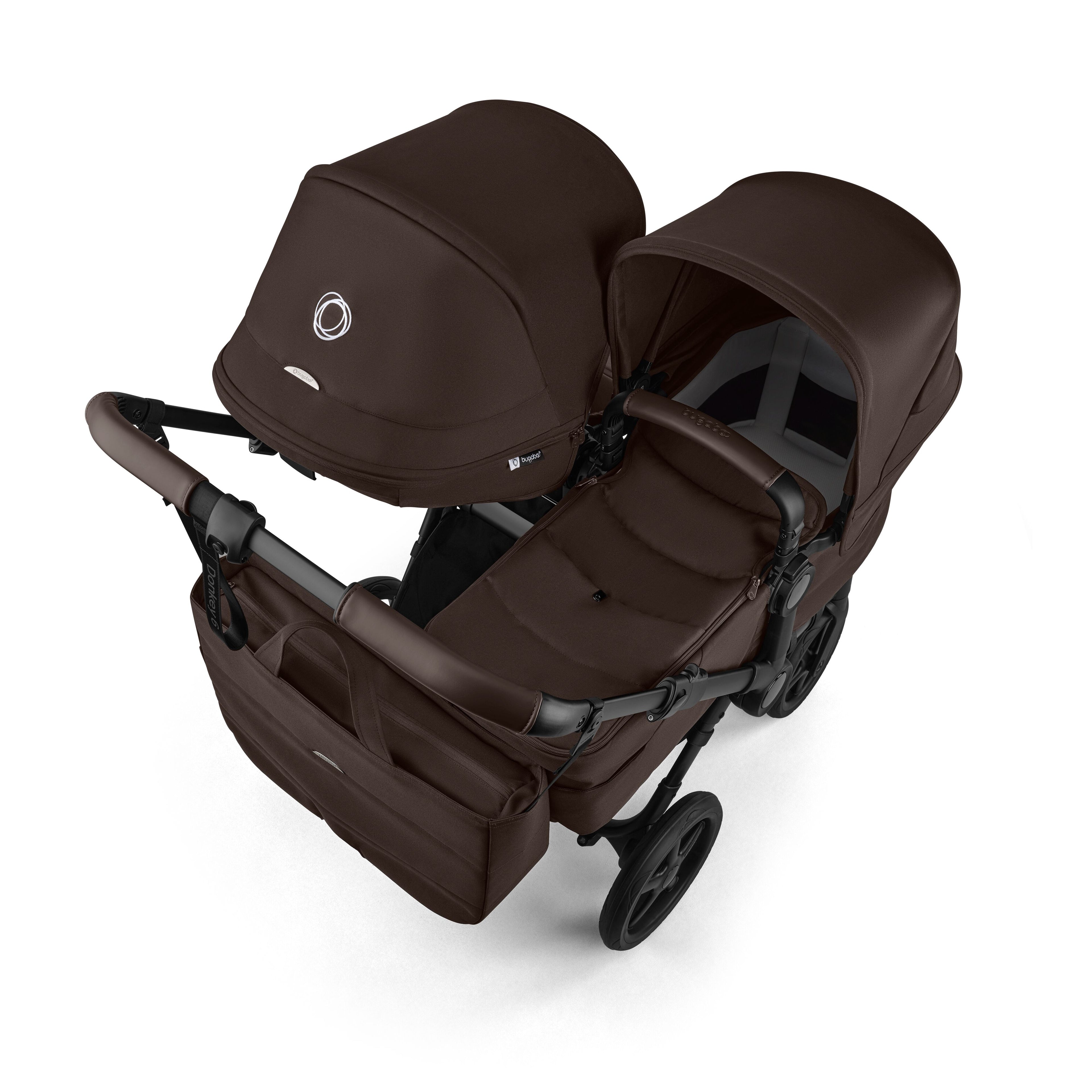 Bugaboo Donkey 6 Double Pushchair in Cocoa Brown