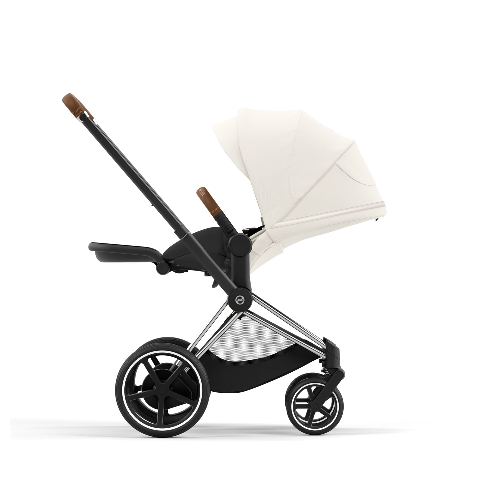 Cybex ePriam with Cloud T i-Size Travel System Bundle – Off White