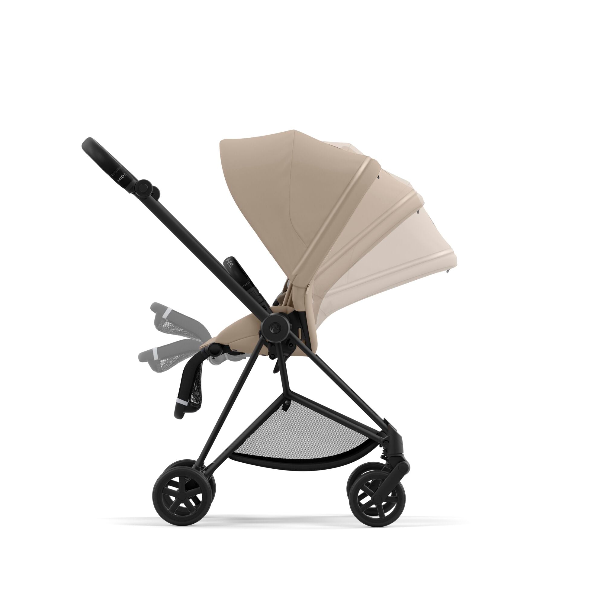 Cybex Mios with Cybex Cloud T i-size Travel System Bundle - Cozy Beige