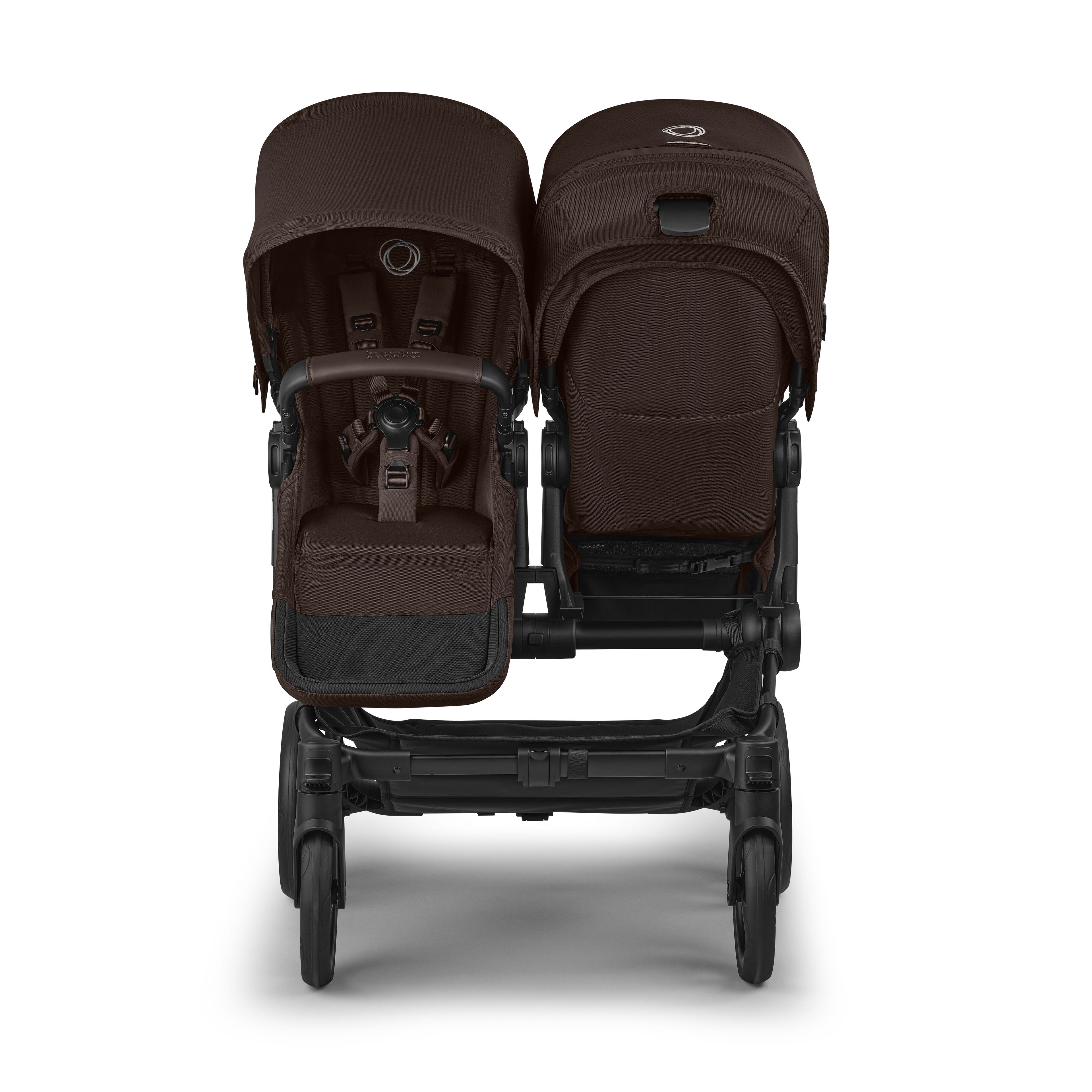 Bugaboo Donkey 6 Twin Pushchair in Cocoa Brown