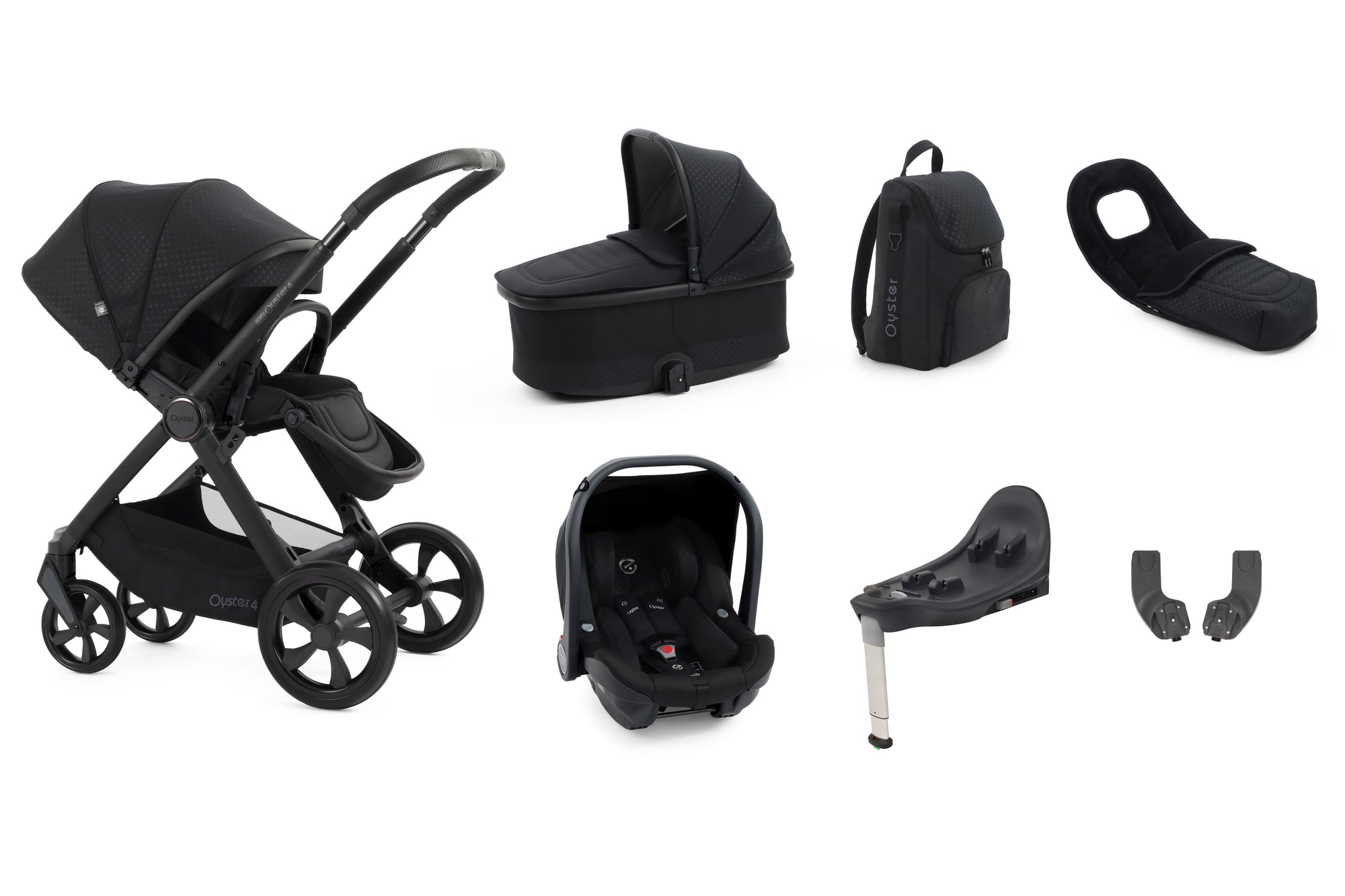BabyStyle Oyster 4 Luxury 7 Piece Bundle - Raven image 8